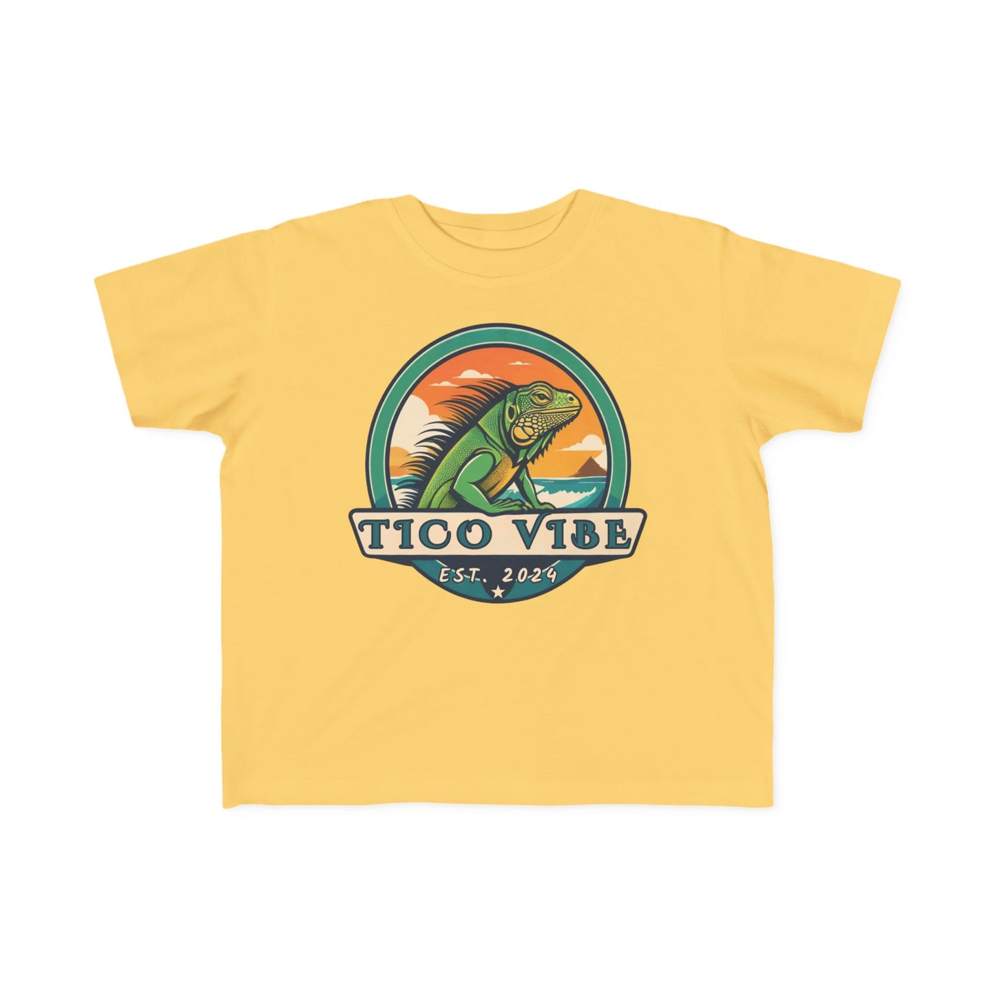 Tico Vibe Iguana Toddler's Fine Jersey Tee