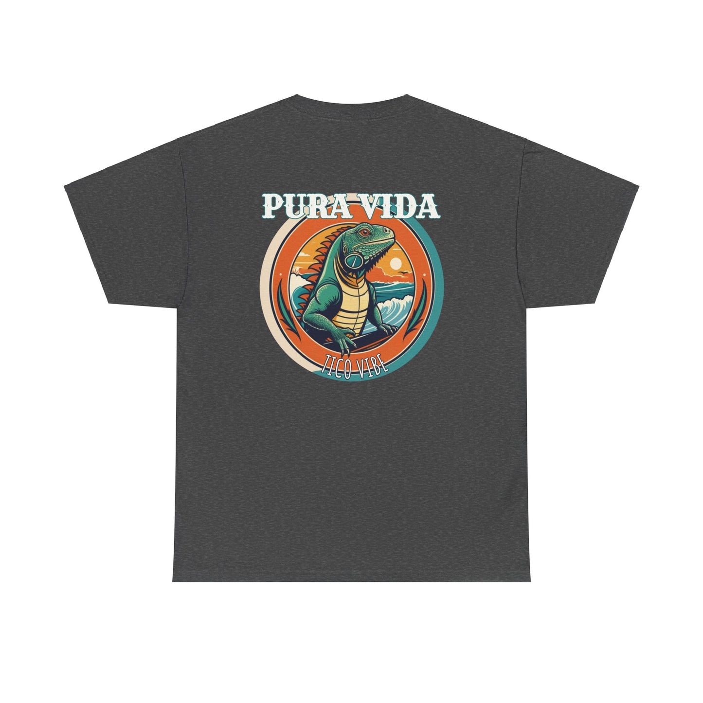 Pura Vida Iguana Unisex Heavy Cotton Tee