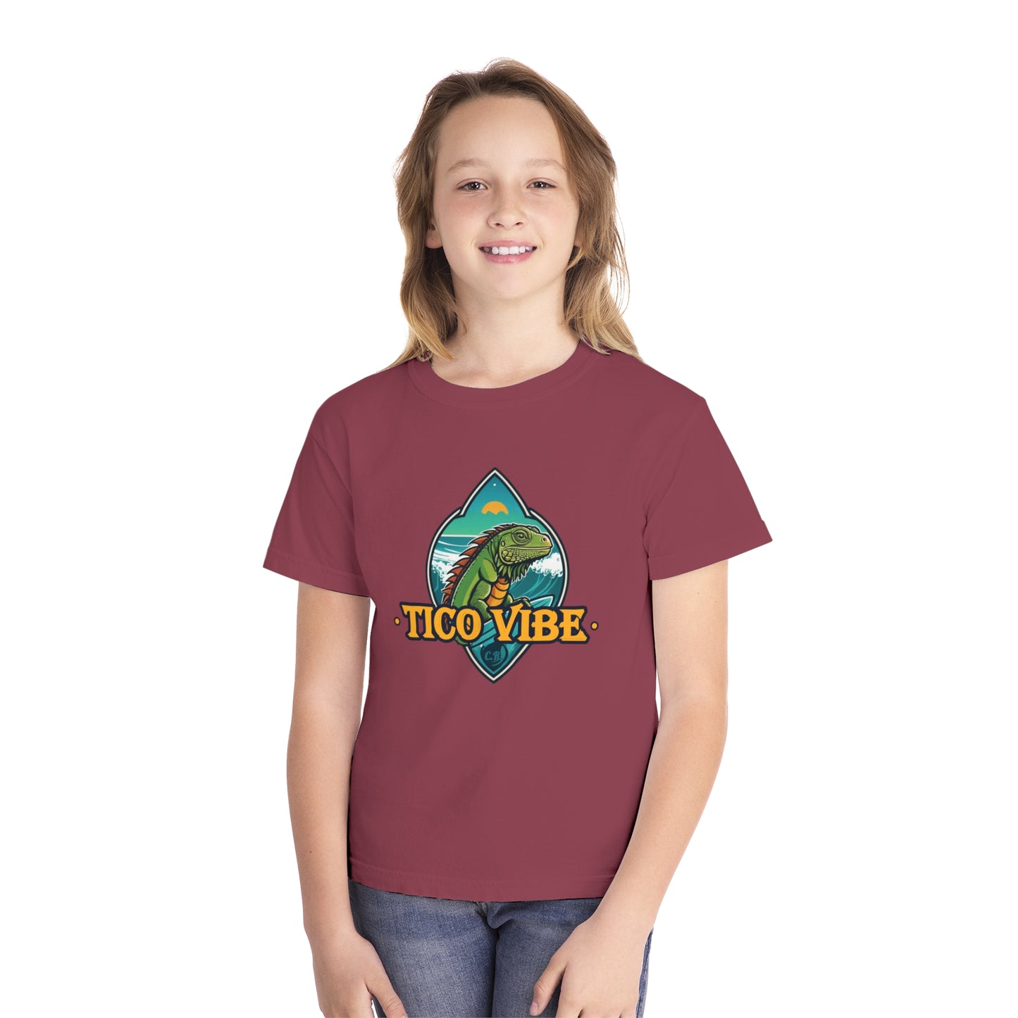 Tico Vibe Iguana Youth Midweight Tee