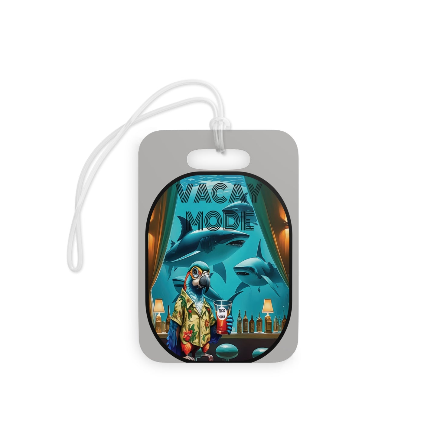 Vacay Mode Luggage Tags