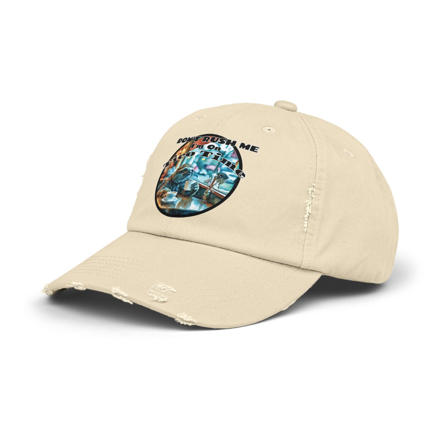Tico Time – Unisex Distressed Cotton Cap