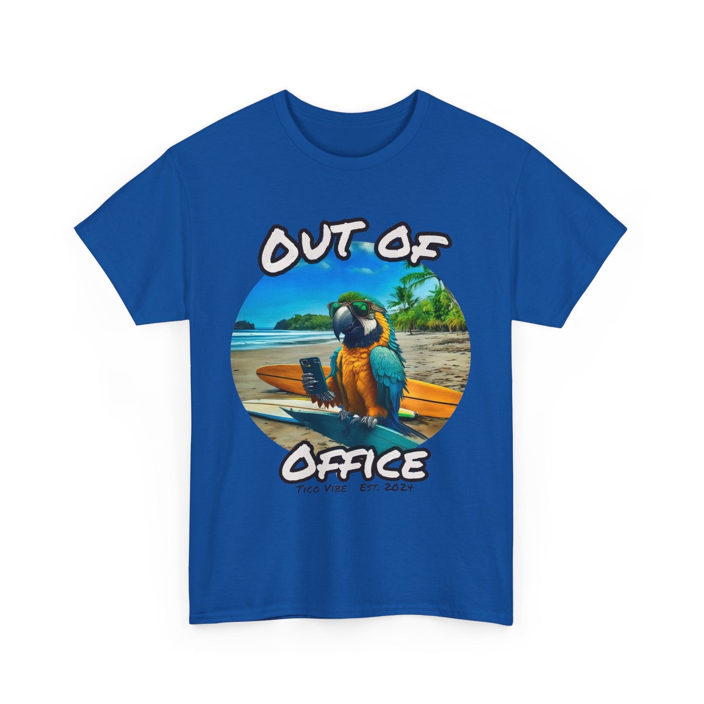 Out of Office Vibes – Unisex Heavy Cotton Tee