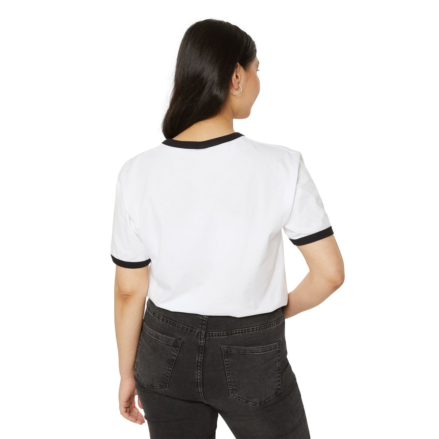 "Baecation Mode" Unisex Cotton Ringer T-Shirt