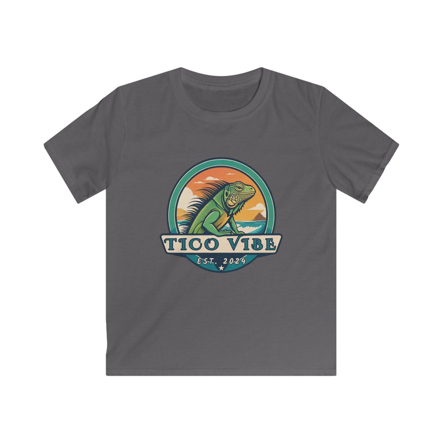 TIco Vibe Iguana Kids Softstyle Tee