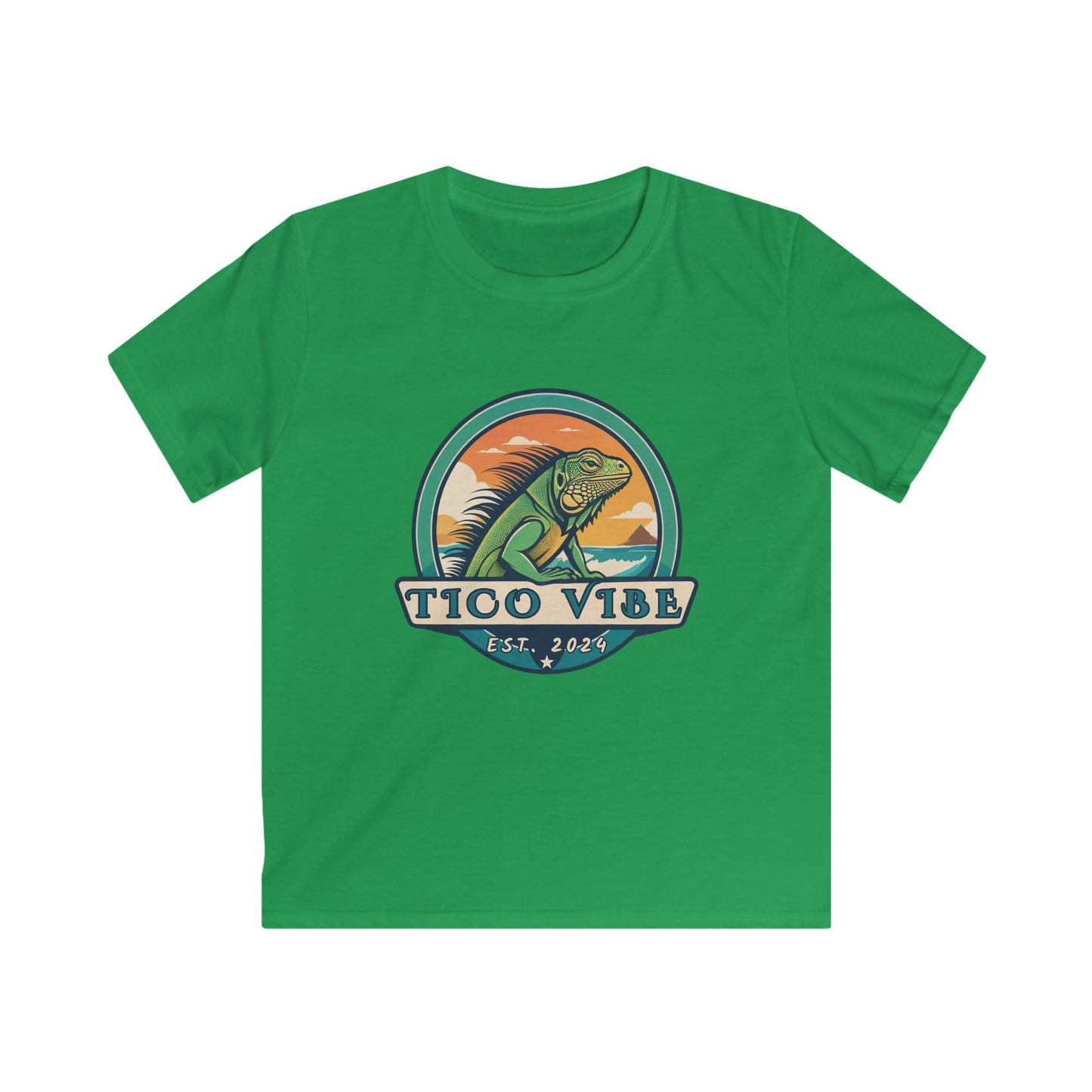TIco Vibe Iguana Kids Softstyle Tee