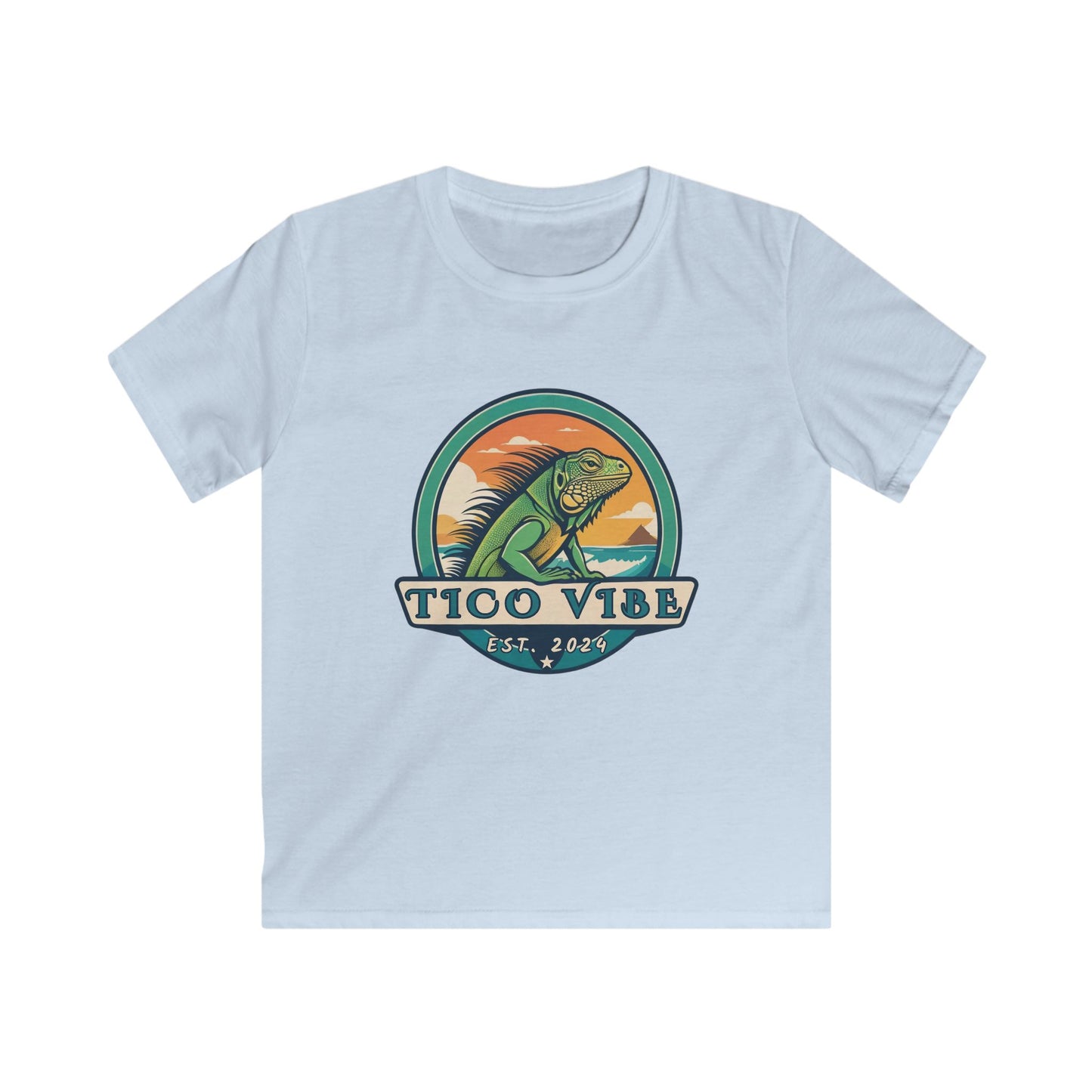 TIco Vibe Iguana Kids Softstyle Tee