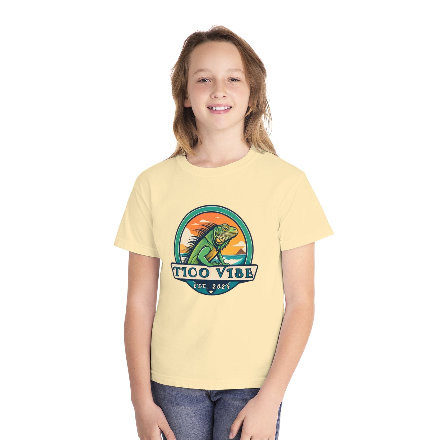 Tico Vibe Iguana Youth Midweight Tee