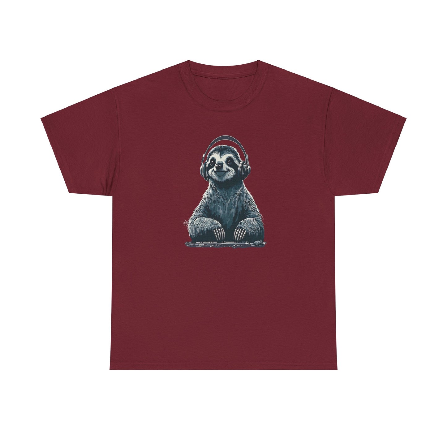 DJ Sloth Vibes – Unisex Heavy Cotton Tee