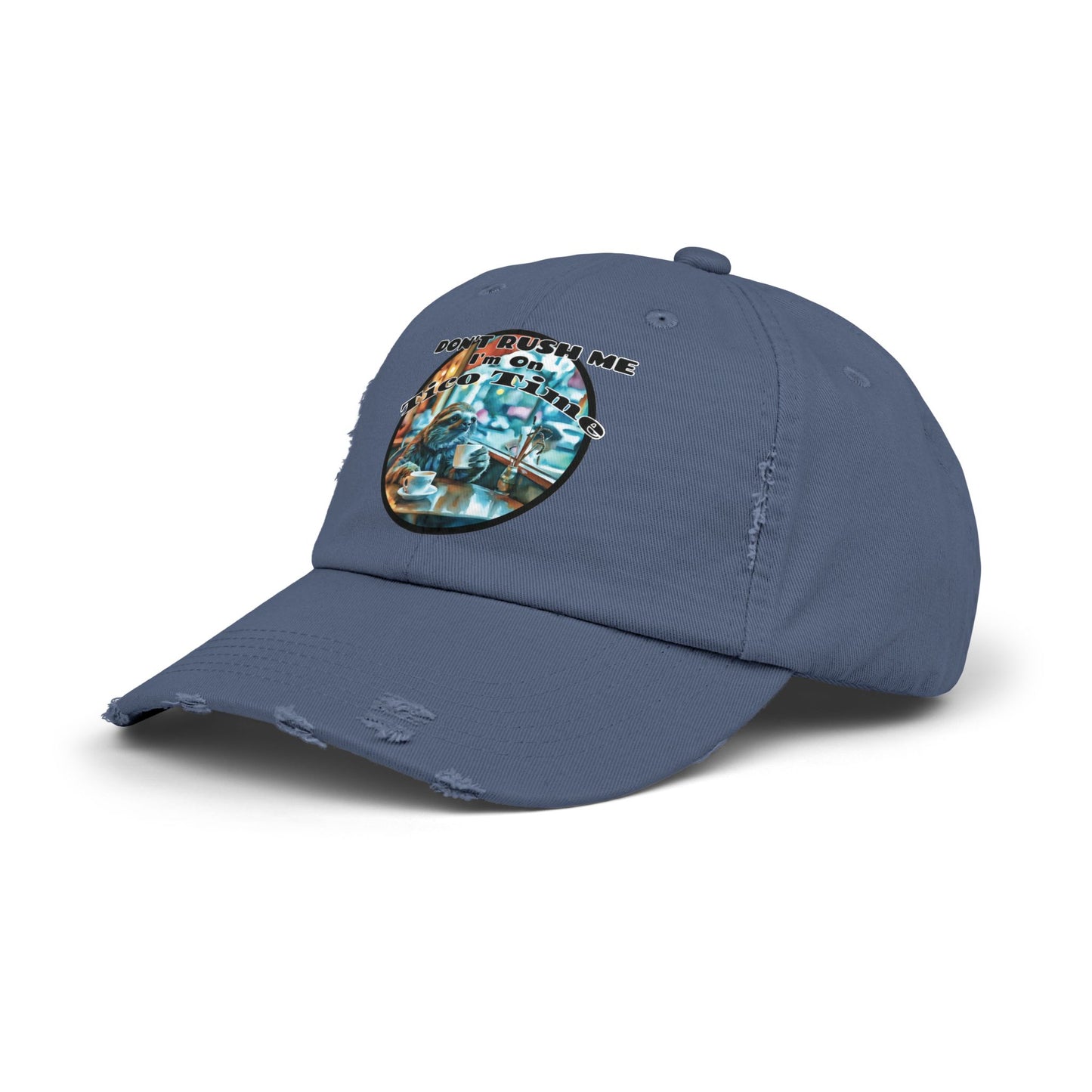 Tico Time – Unisex Distressed Cotton Cap