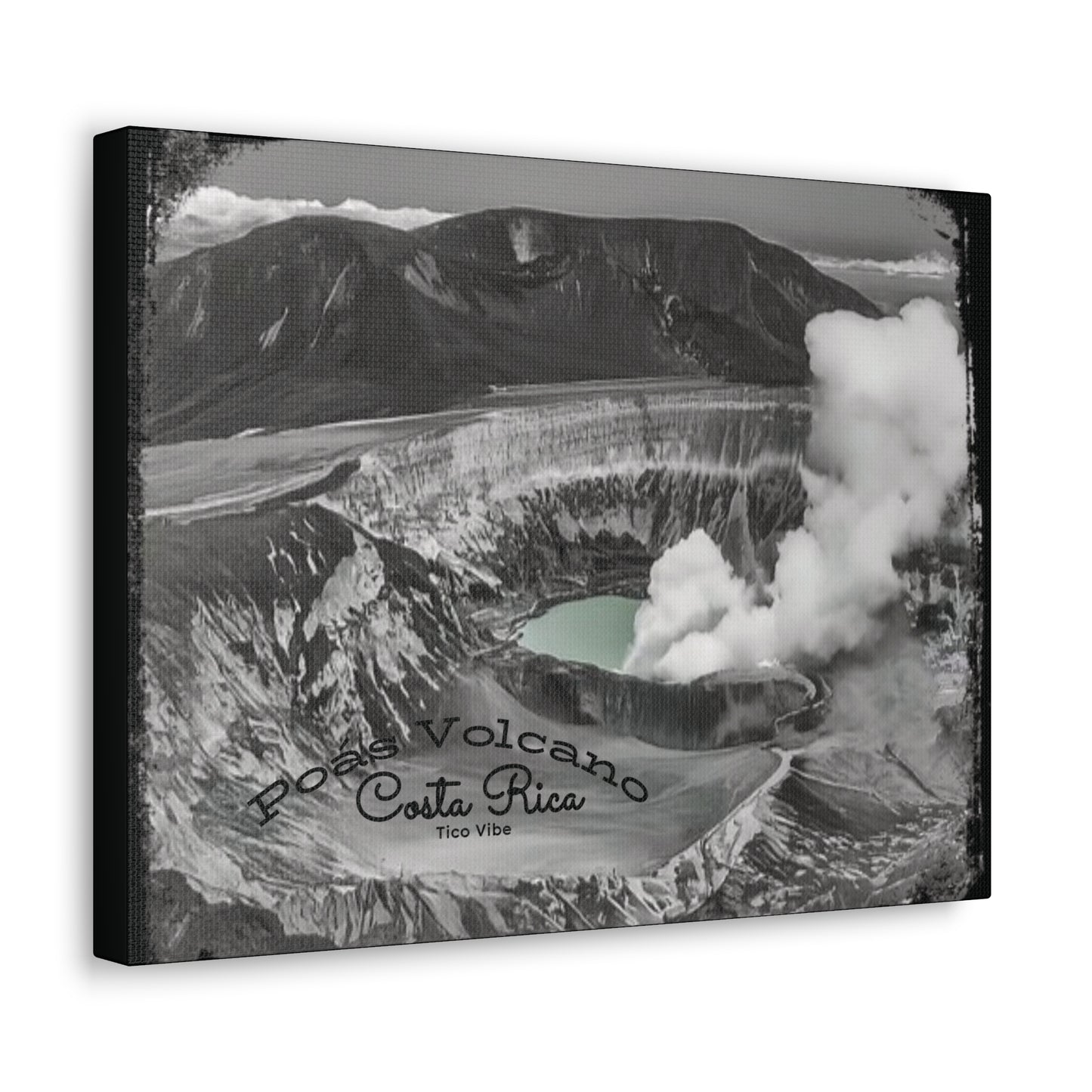 "Poas Volcano" Canvas Gallery Wraps