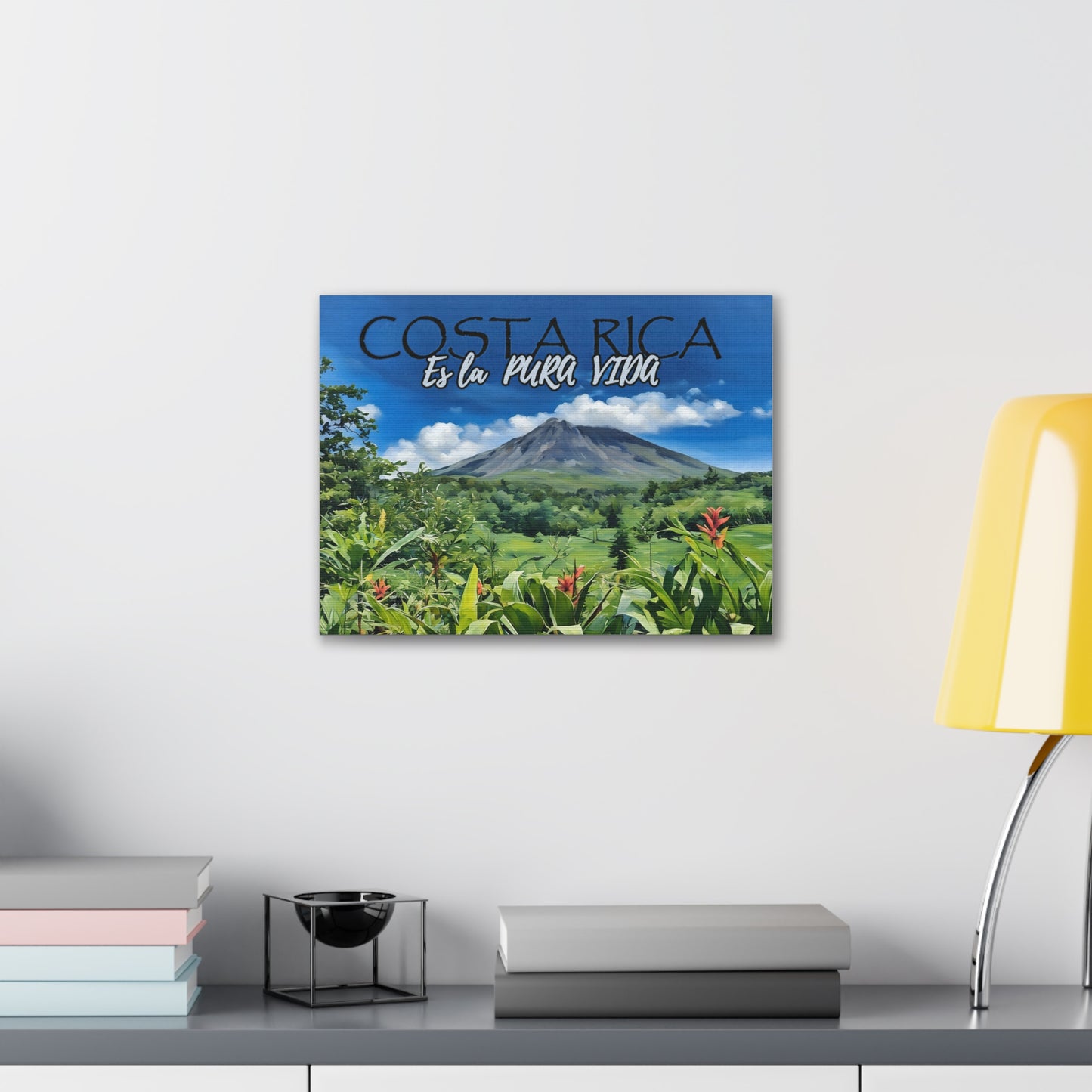 "Costa Rica es la Pura Vida" Canvas Gallery Wraps