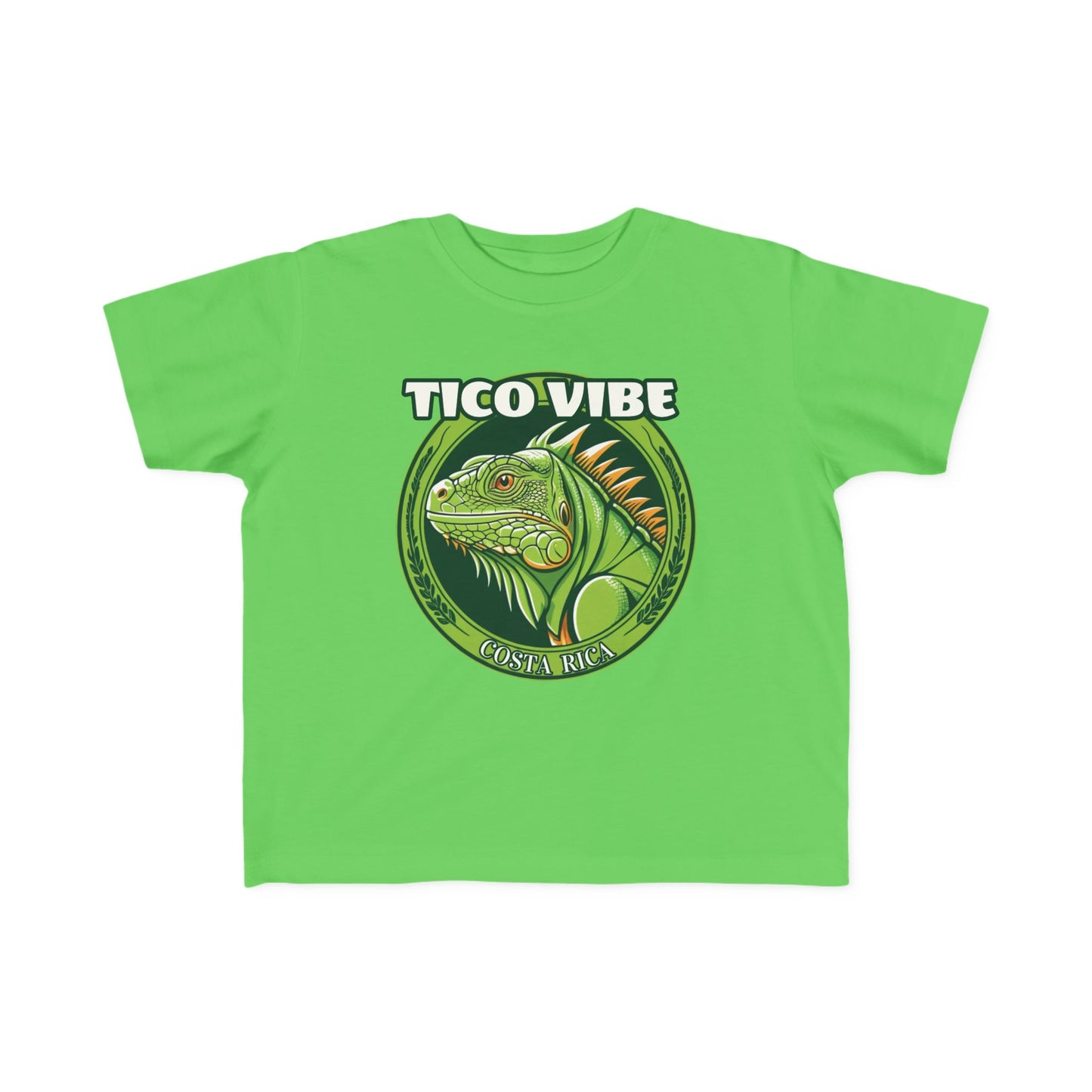 Tico Vibe Costa Rica Toddler's Fine Jersey Tee