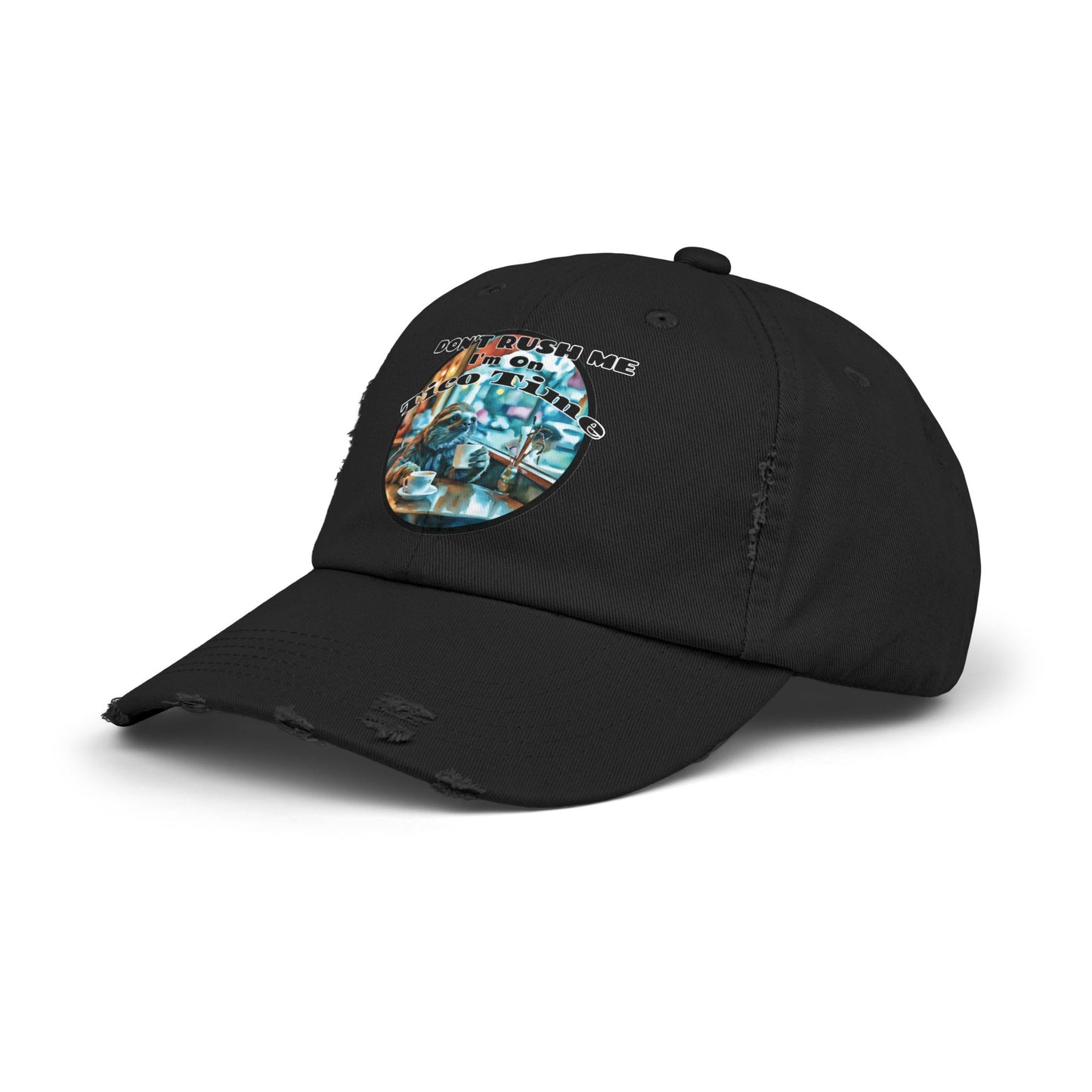 Tico Time – Unisex Distressed Cotton Cap