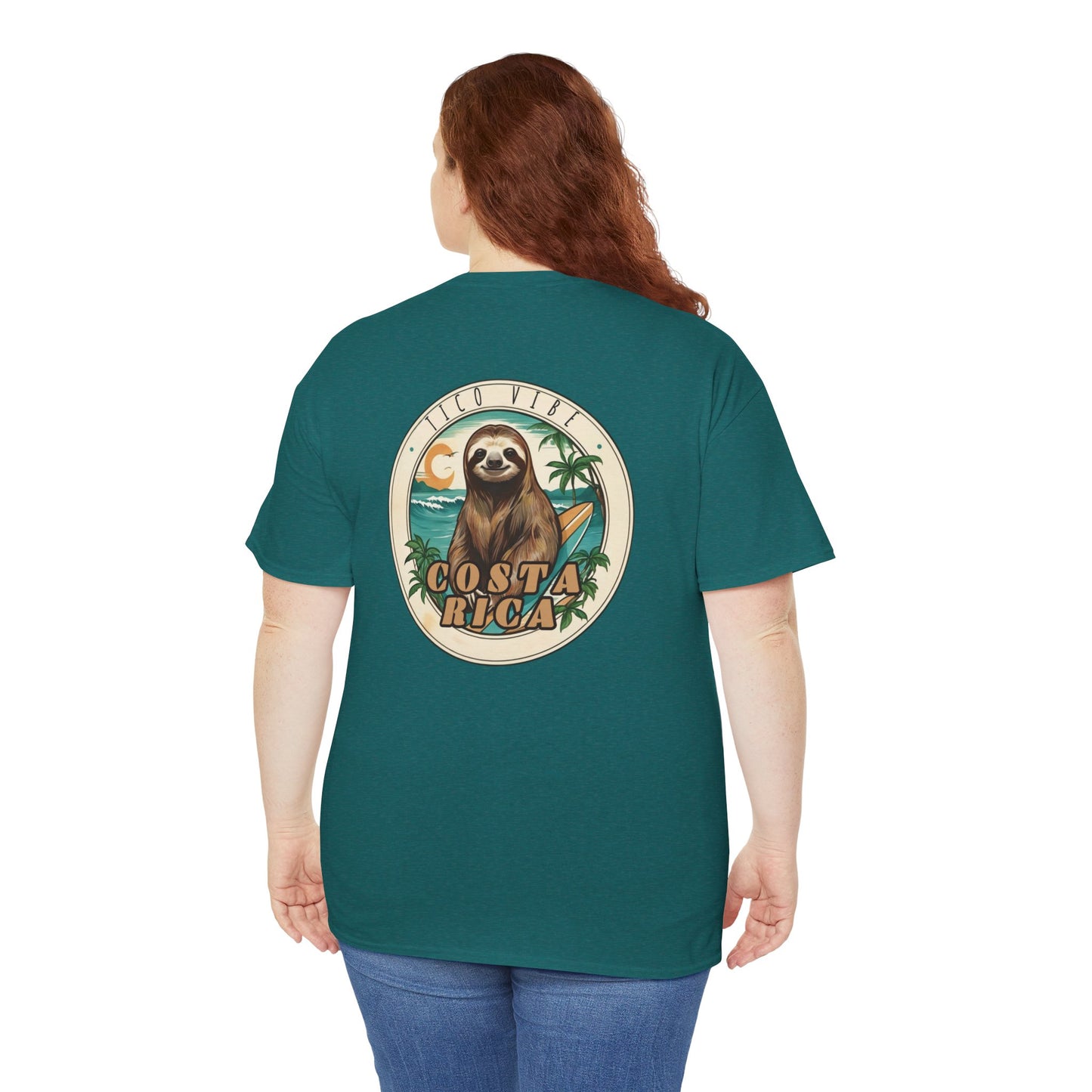 TIcovibe Costa Rica Unisex Heavy Cotton Tee