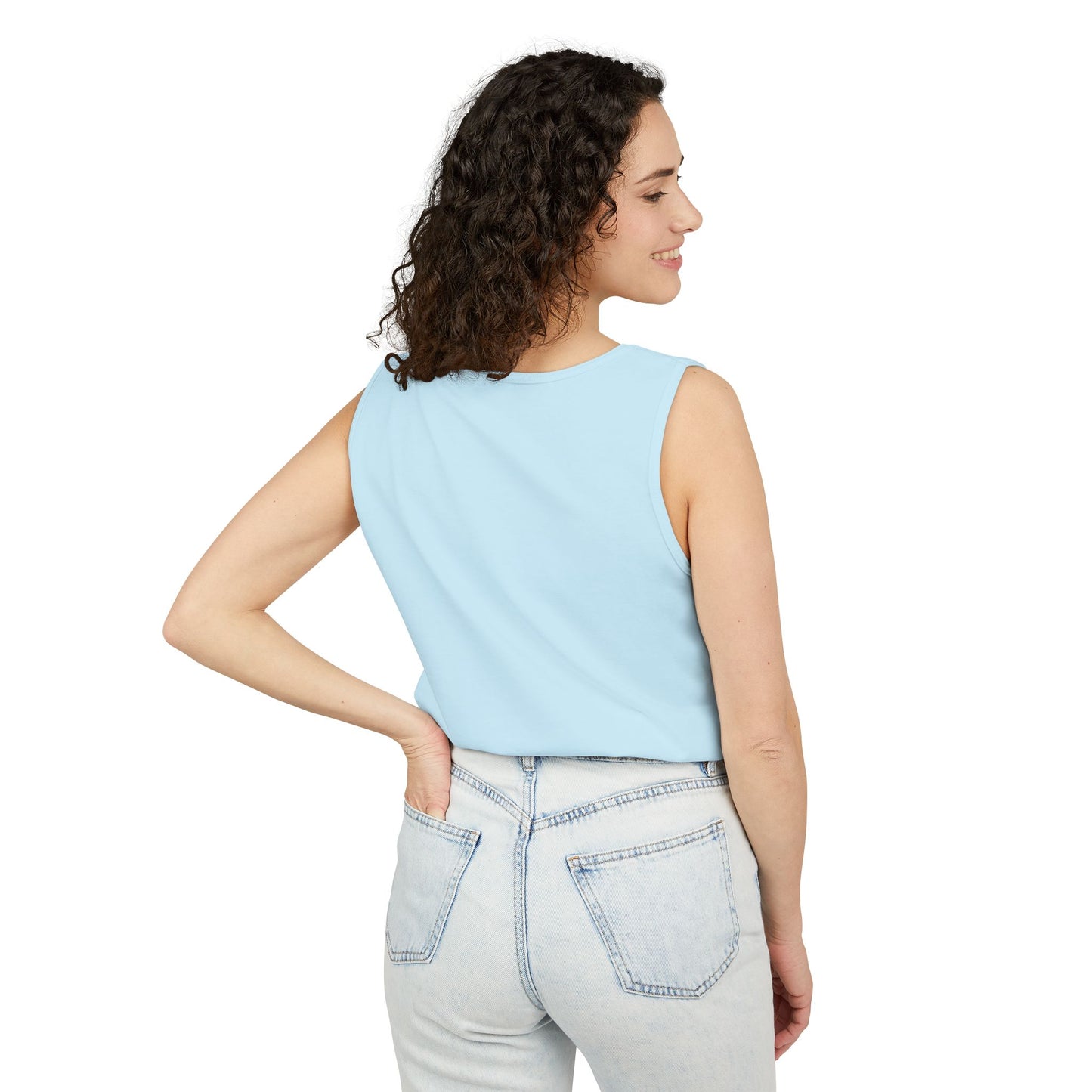 "Tico Vibe Iguana" Unisex Garment-Dyed Tank Top