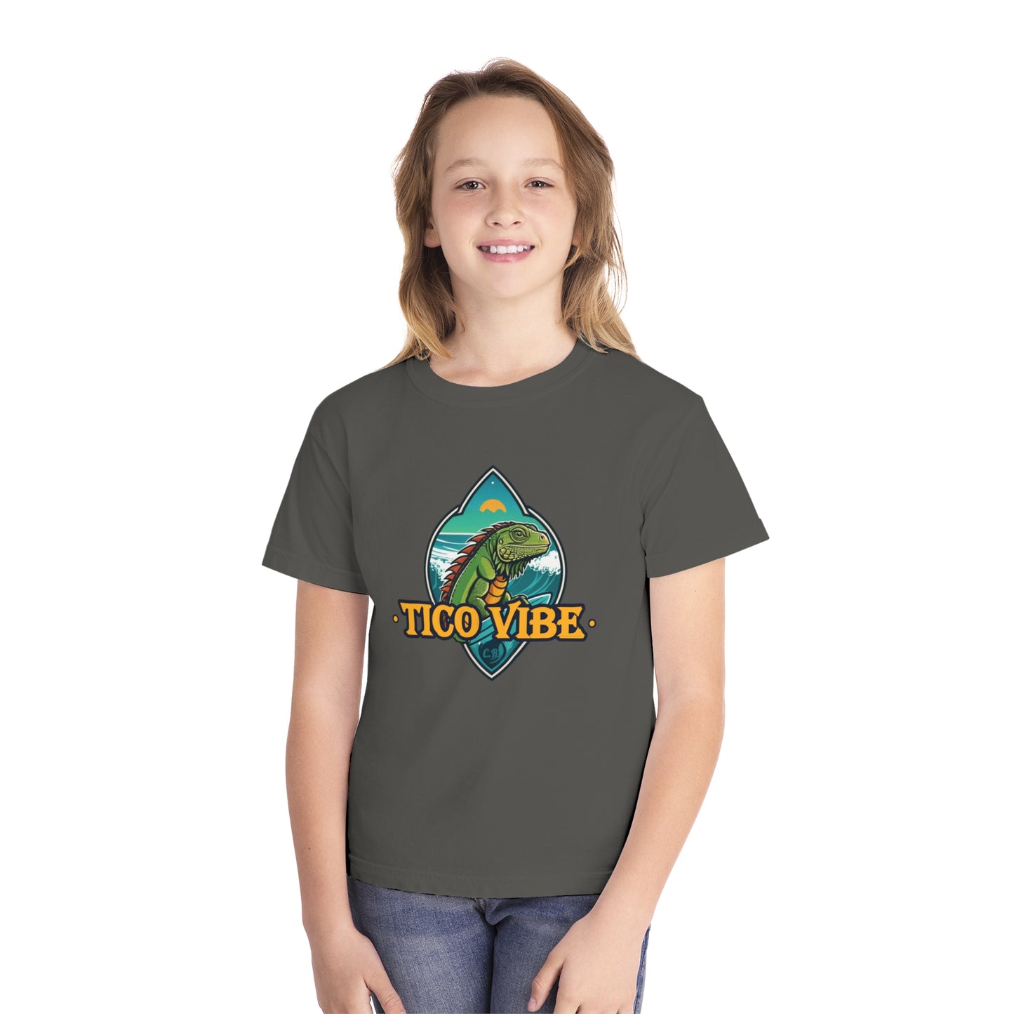Tico Vibe Iguana Youth Midweight Tee