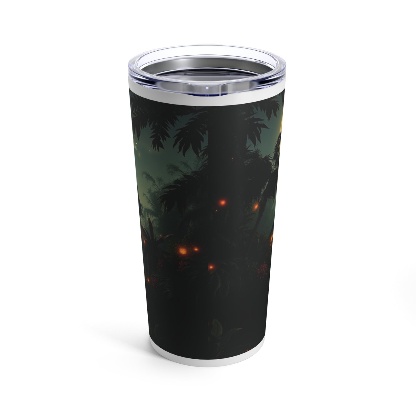 20oz Tumbler - Like a Jaguar in the Night Design