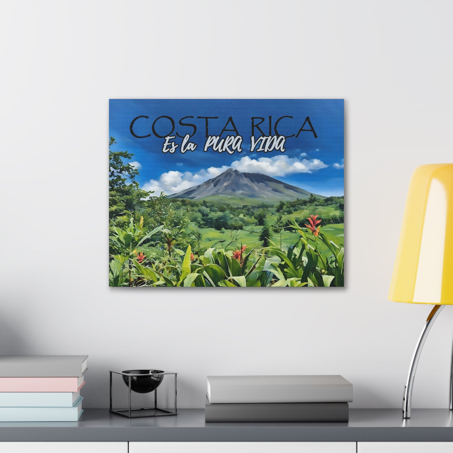 "Costa Rica es la Pura Vida" Canvas Gallery Wraps