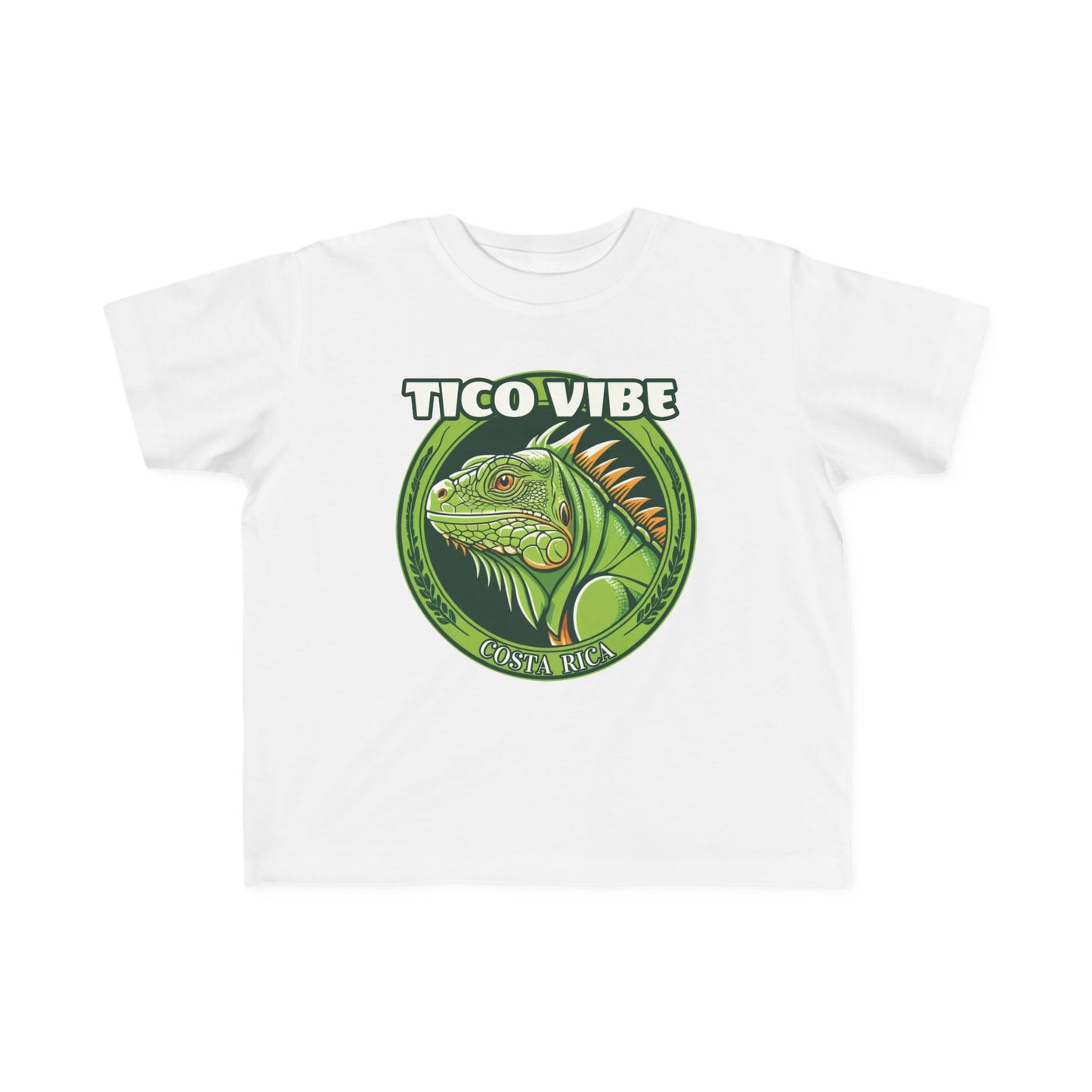 Tico Vibe Costa Rica Toddler's Fine Jersey Tee