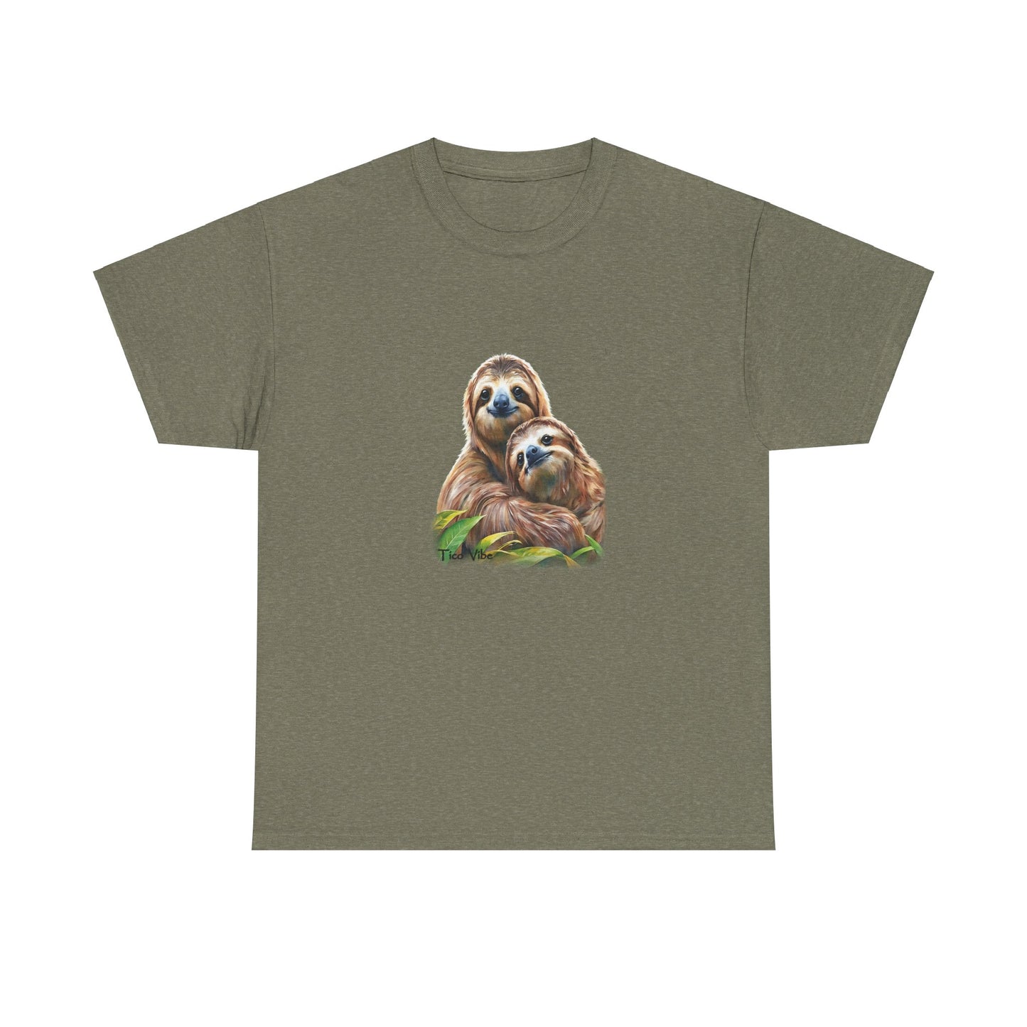"Sloth Love: A Hug for Two" Graphic Tee