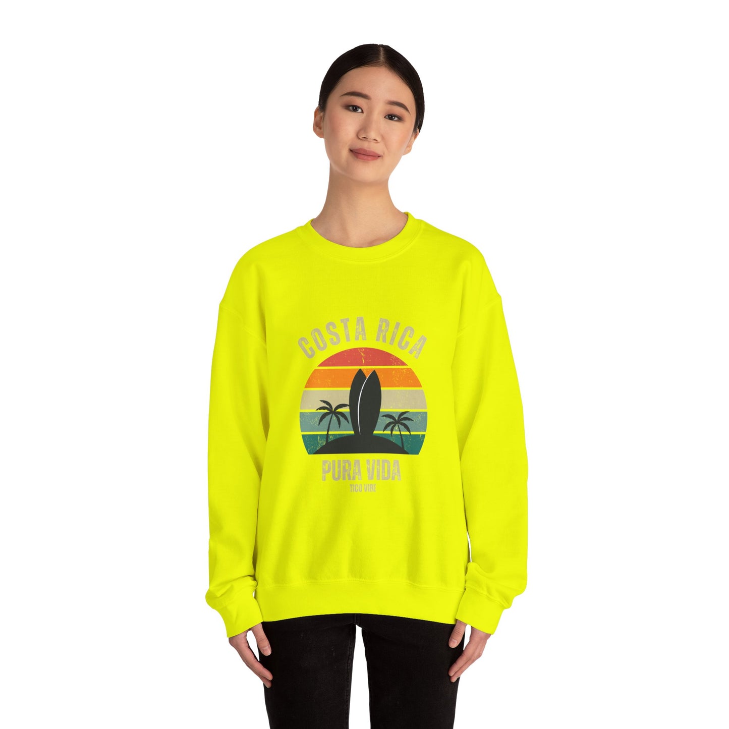 "Costa Rica PV" Unisex Heavy Blend™ Crewneck Sweatshirt
