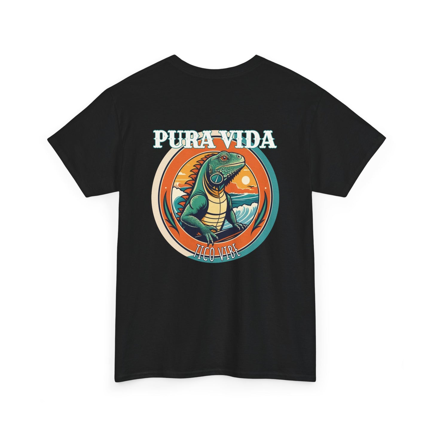 Pura Vida Iguana Unisex Heavy Cotton Tee