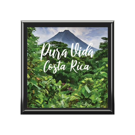 Pura Vida Costa Rica Jewelry Box