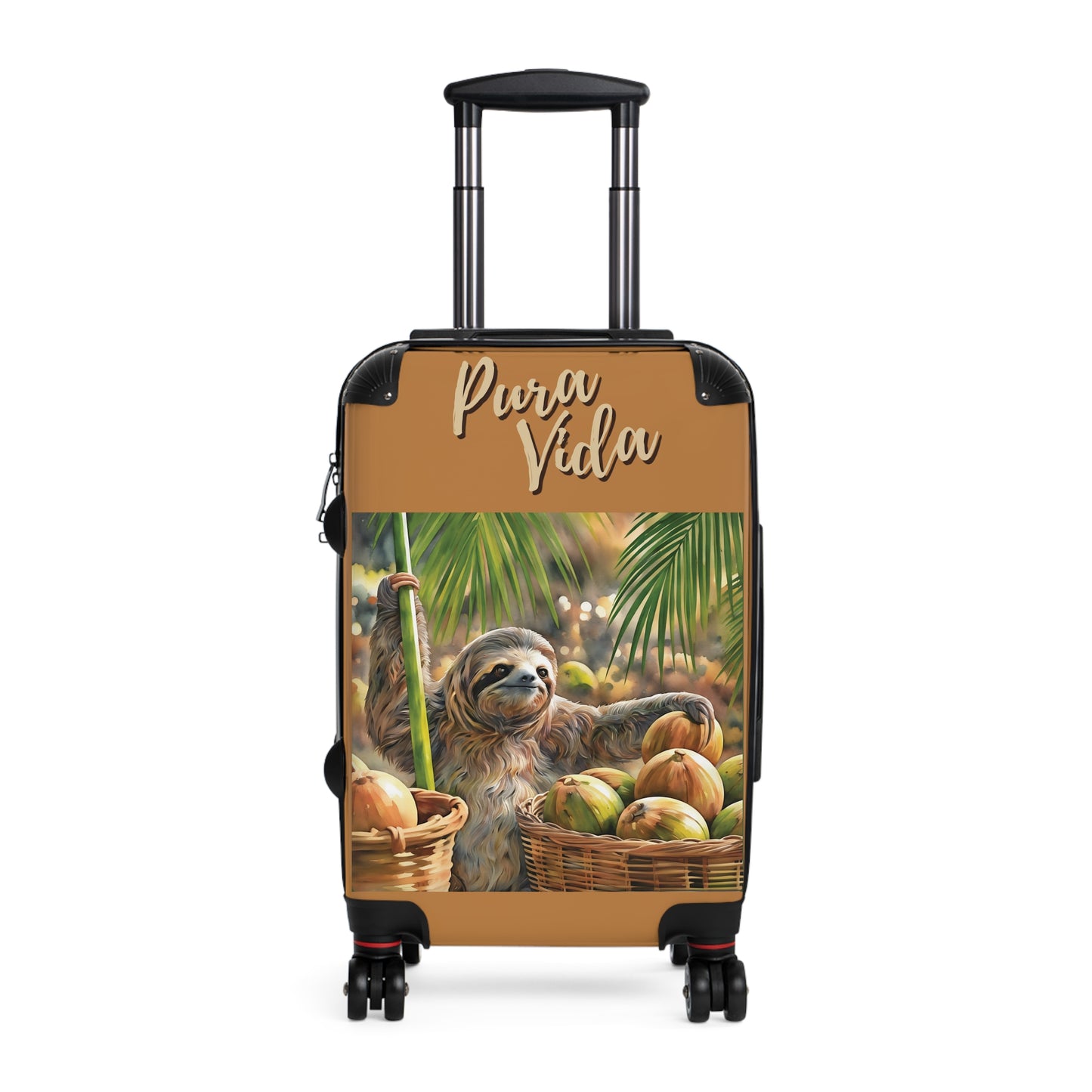 Coconut Sloth Suitcase