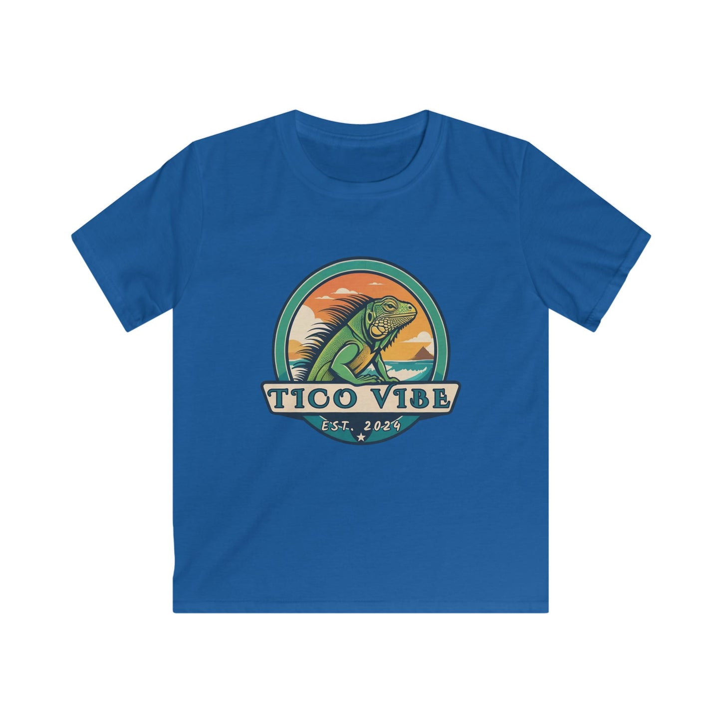 TIco Vibe Iguana Kids Softstyle Tee
