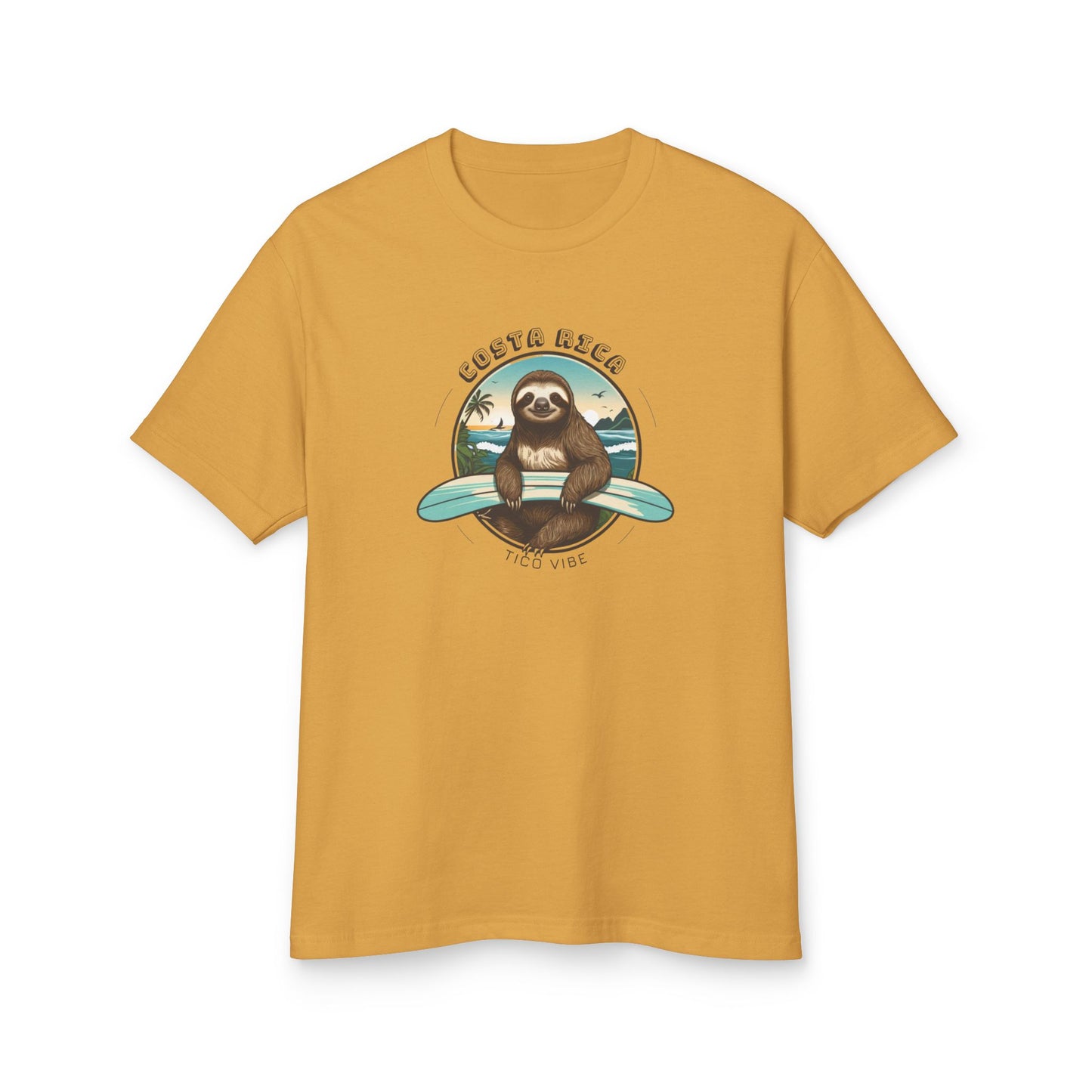 Costa Rica Tico Vibe Unisex Garment-Dyed Heavyweight Cotton Tee