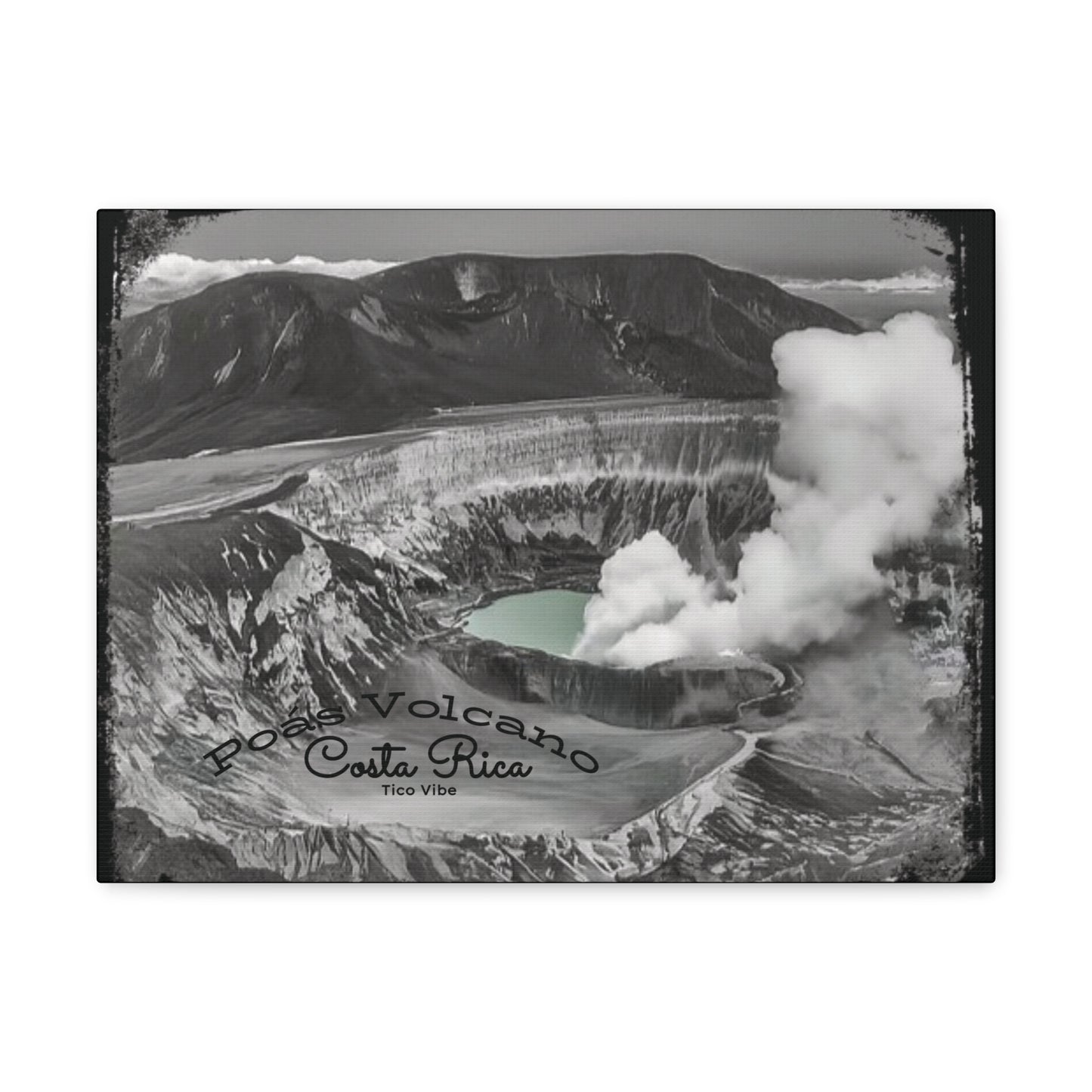 "Poas Volcano" Canvas Gallery Wraps
