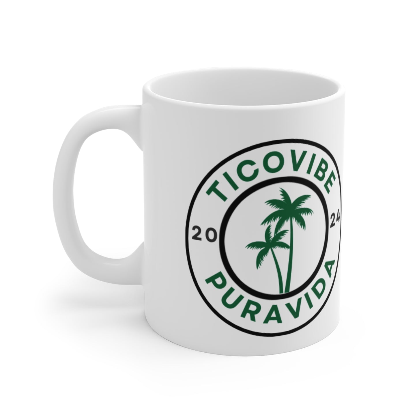 "Tico Vibe Pura Vida" (L) Mug 11oz