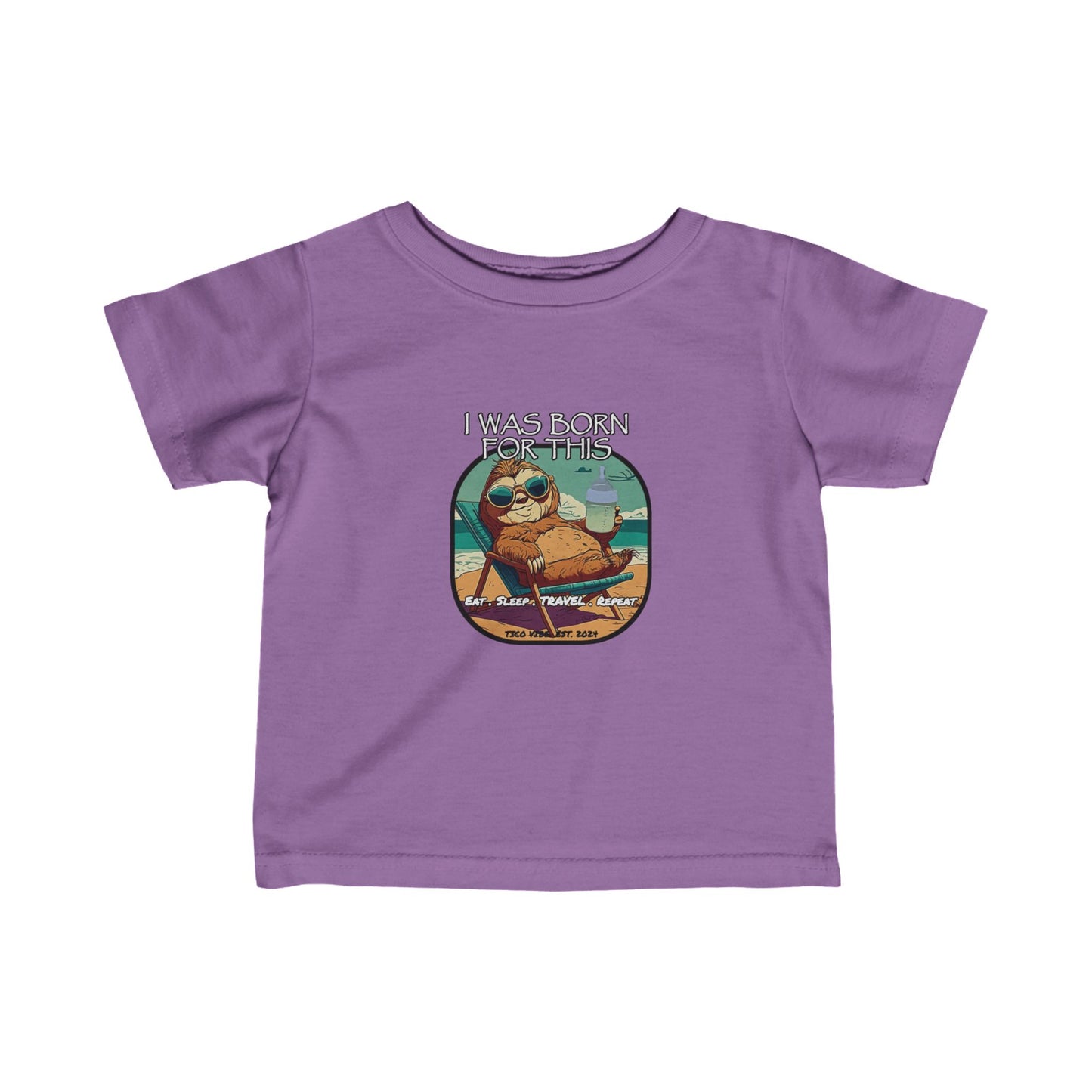 "I was born for this" Infant Fine Jersey Tee