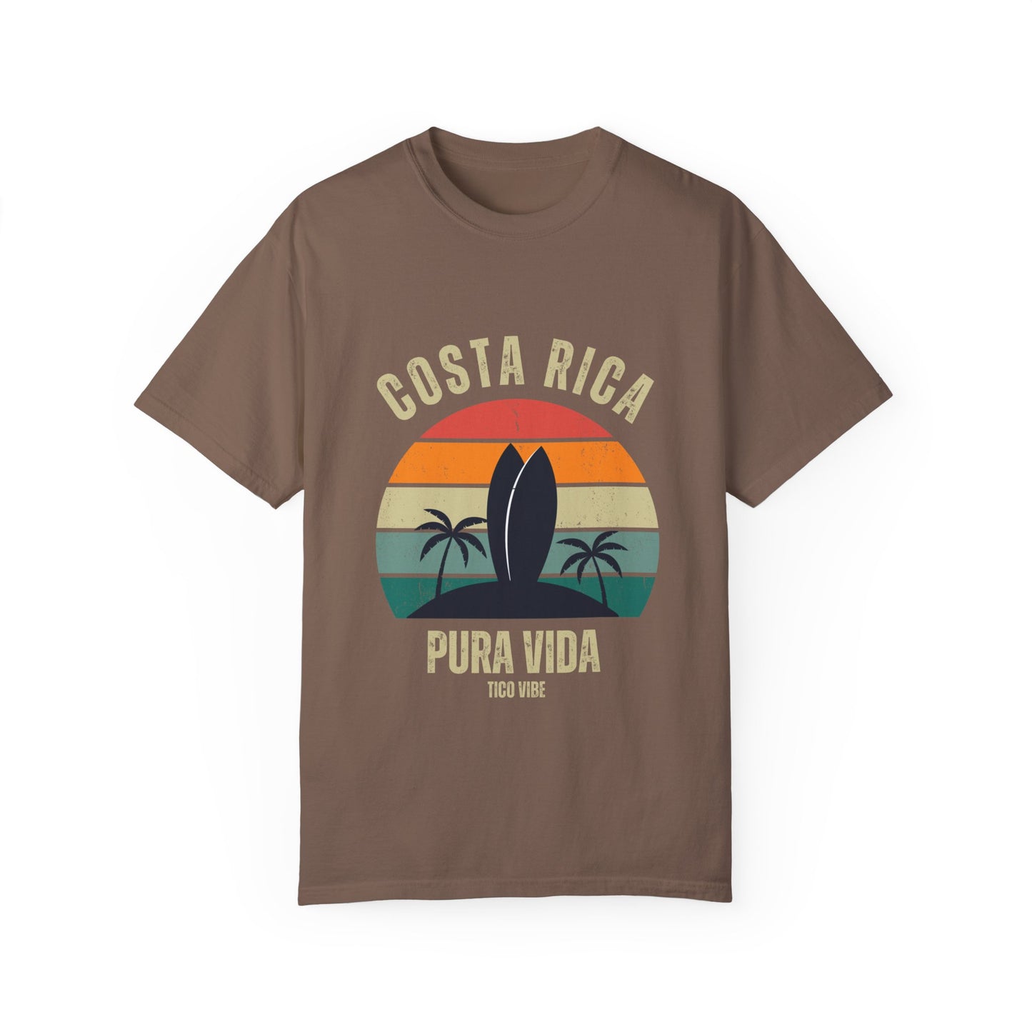 "Costa Rica PV" Unisex Garment-Dyed T-shirt