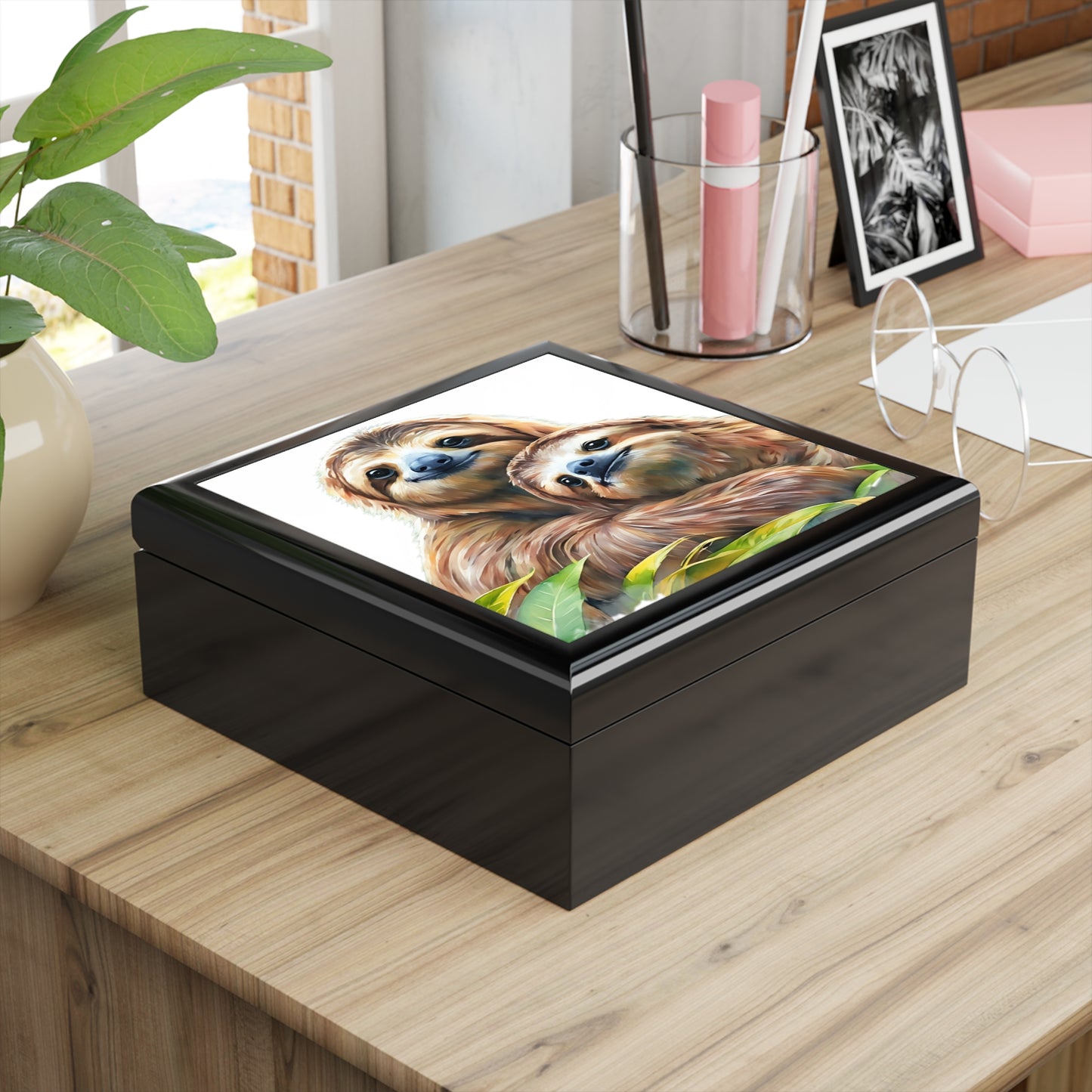 Sloth Love Jewelry Box