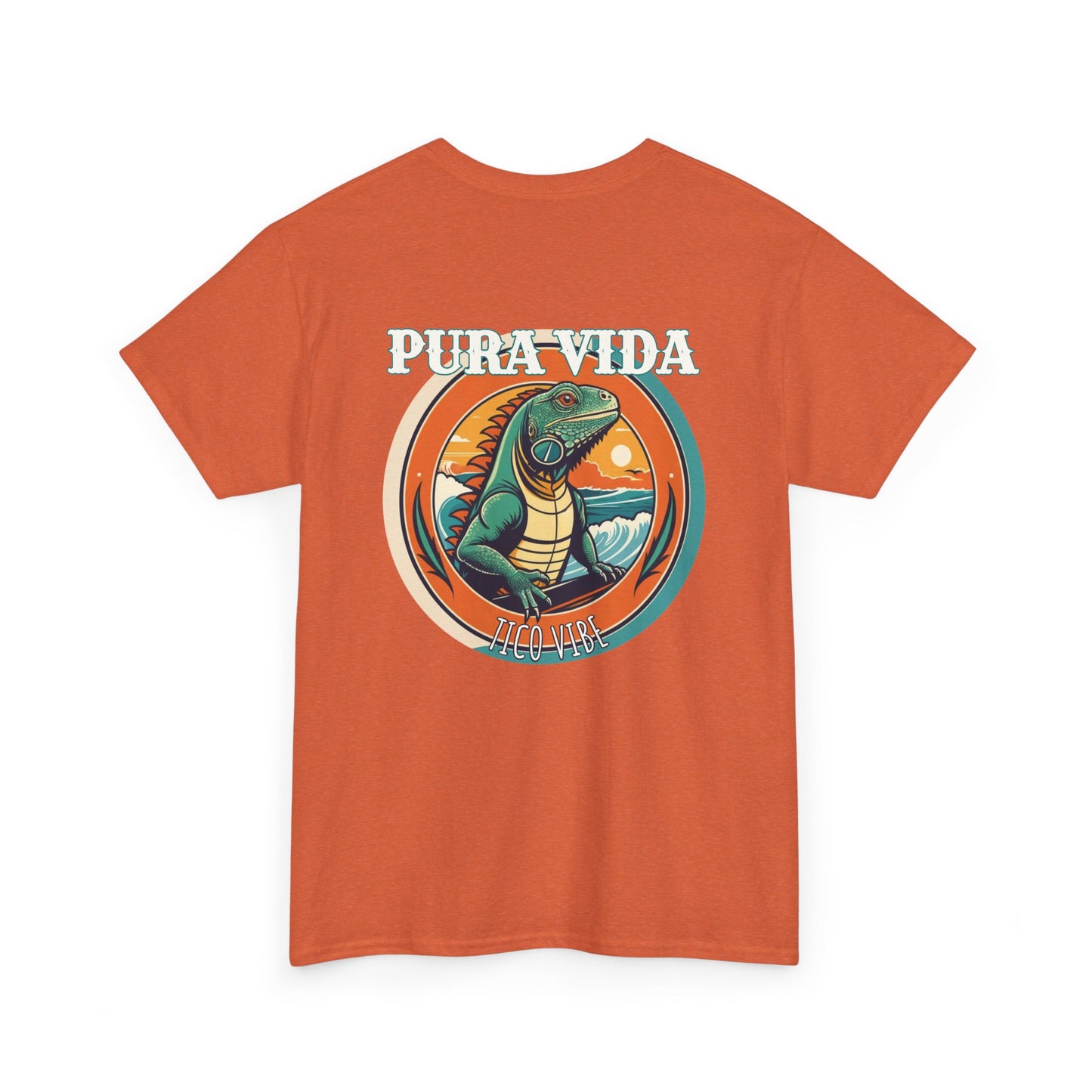 Pura Vida Iguana Unisex Heavy Cotton Tee