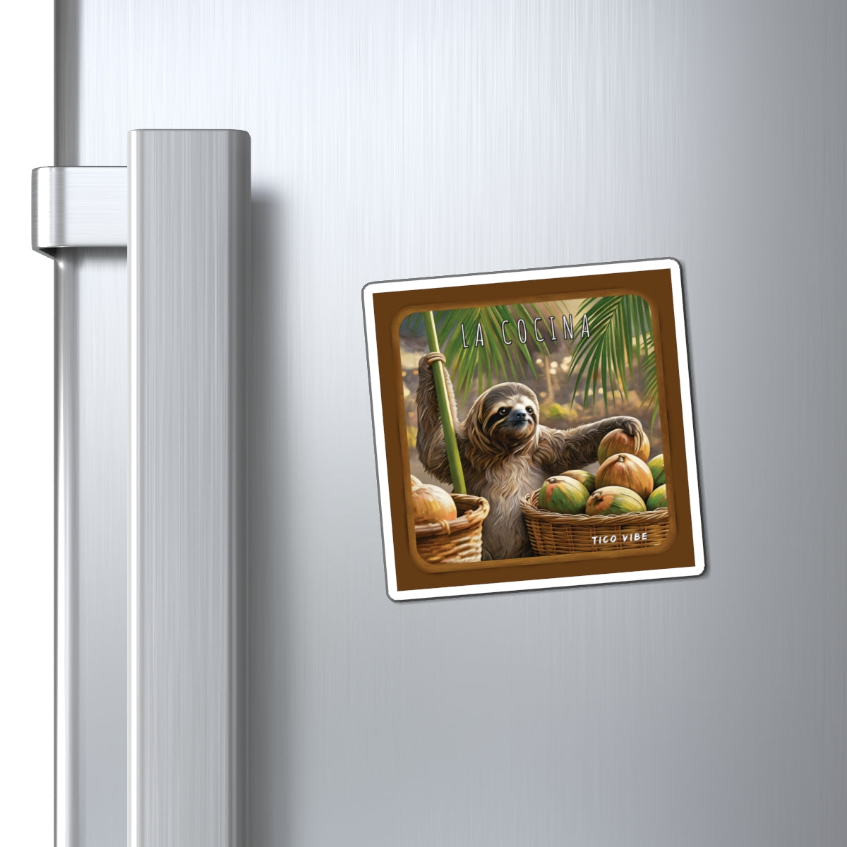 "Sloth in La Cocina" Magnets