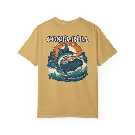 Costa Rica Marlin Fishing Unisex Garment-Dyed Comfort Tee