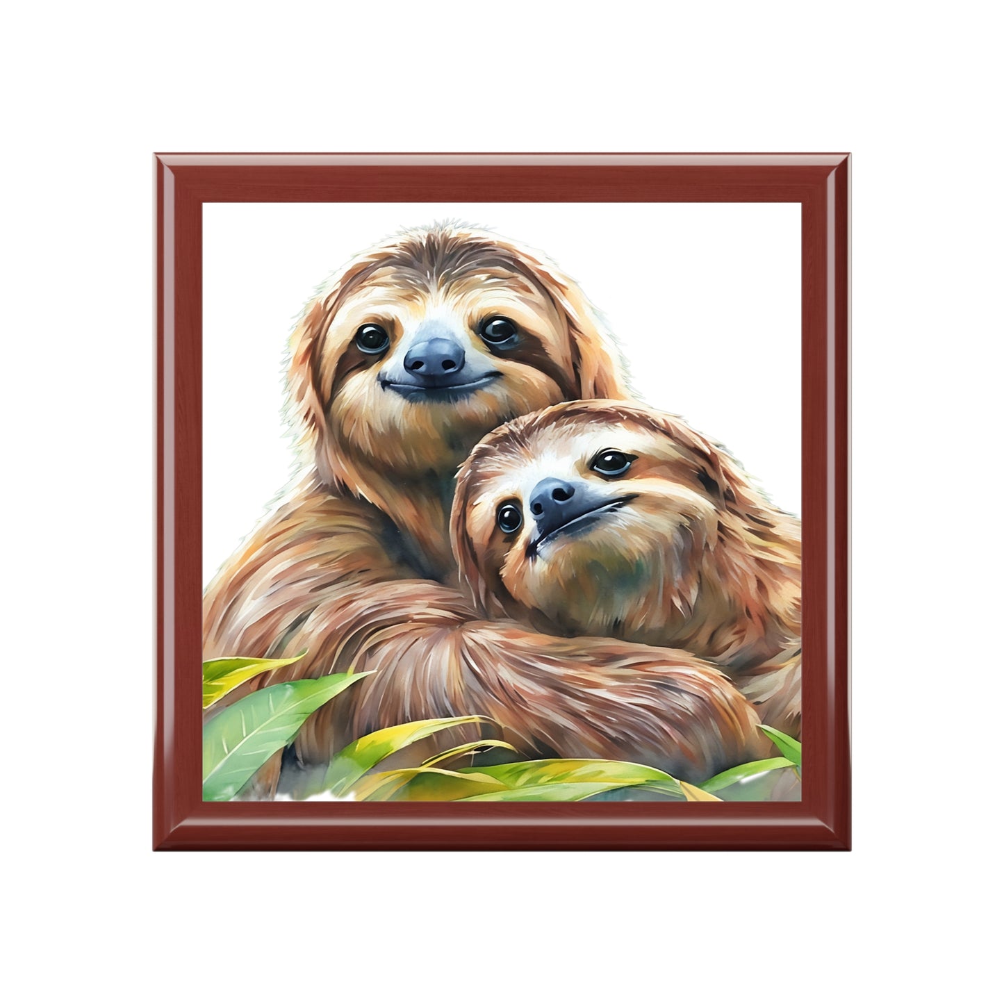Sloth Love Jewelry Box