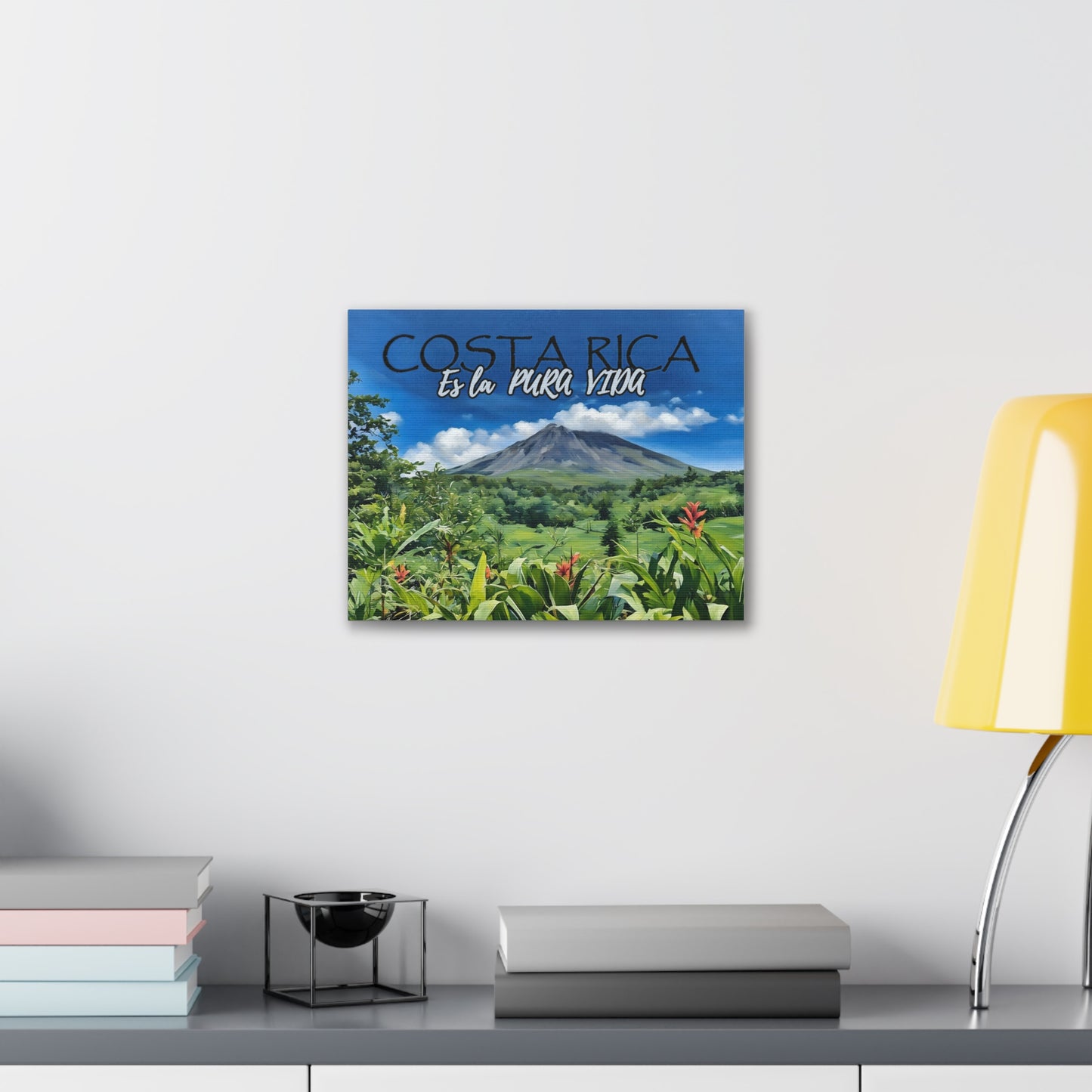 "Costa Rica es la Pura Vida" Canvas Gallery Wraps