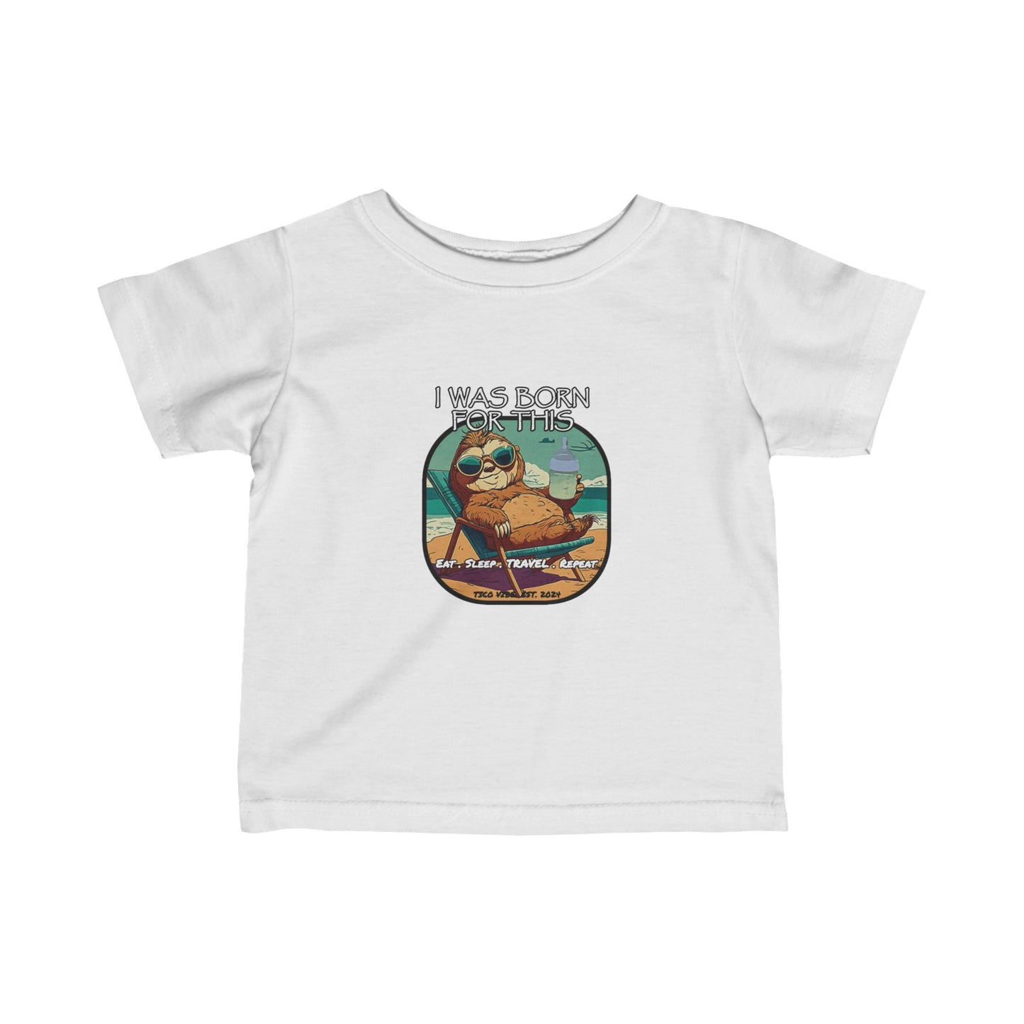 "I was born for this" Infant Fine Jersey Tee
