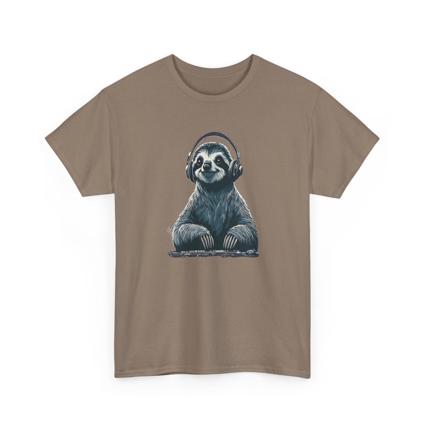 DJ Sloth Vibes – Unisex Heavy Cotton Tee