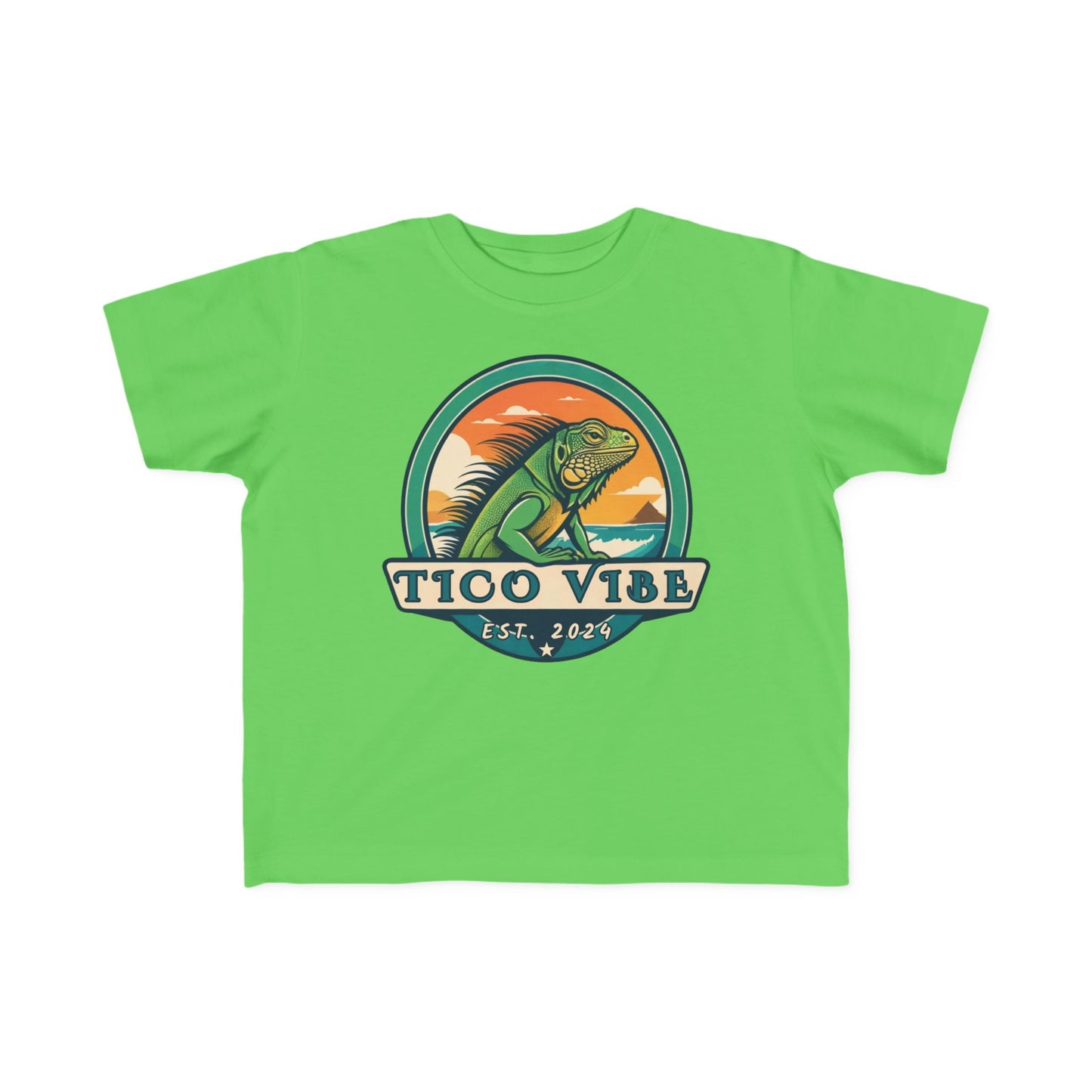 Tico Vibe Iguana Toddler's Fine Jersey Tee
