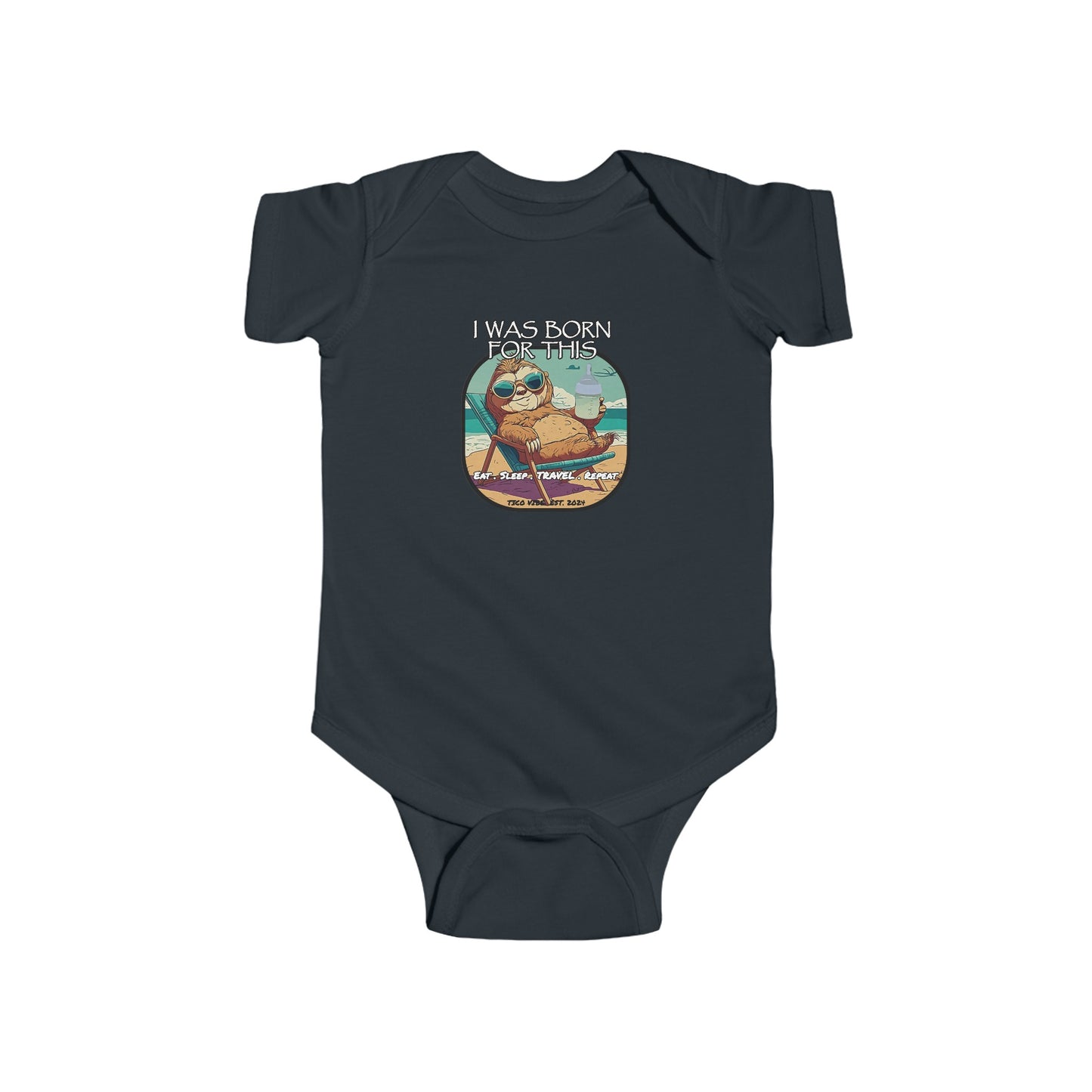 "I was born for this" Infant Fine Jersey Bodysuit