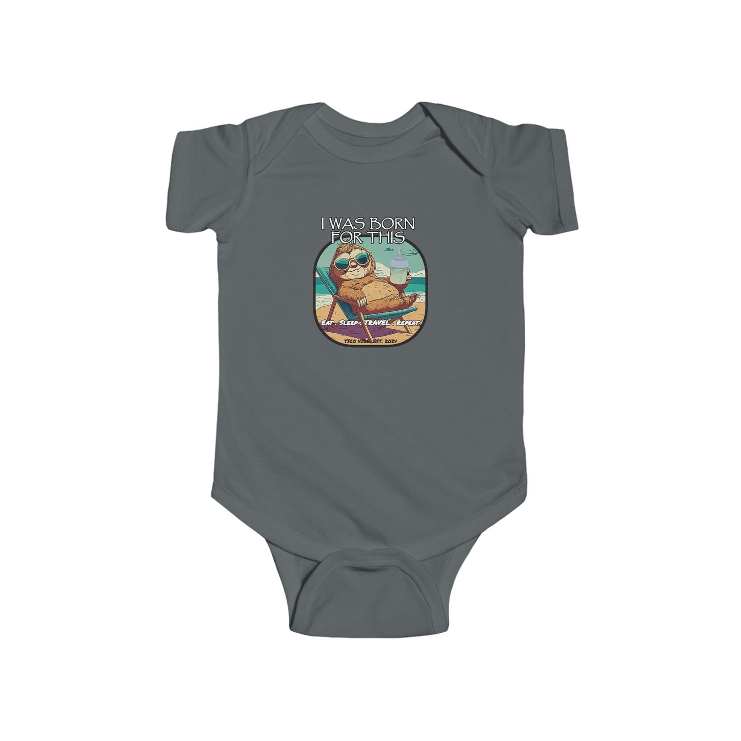"I was born for this" Infant Fine Jersey Bodysuit