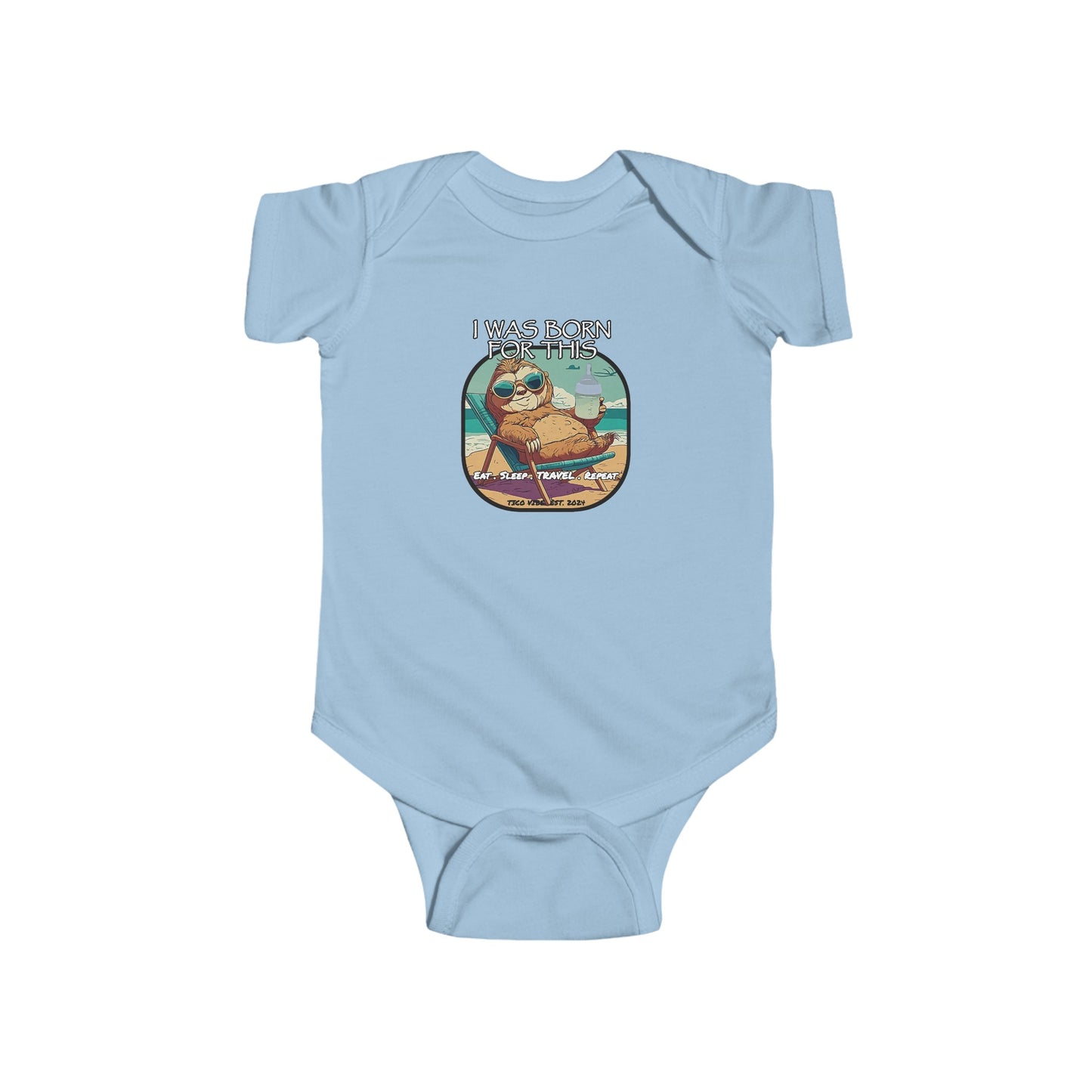 "I was born for this" Infant Fine Jersey Bodysuit