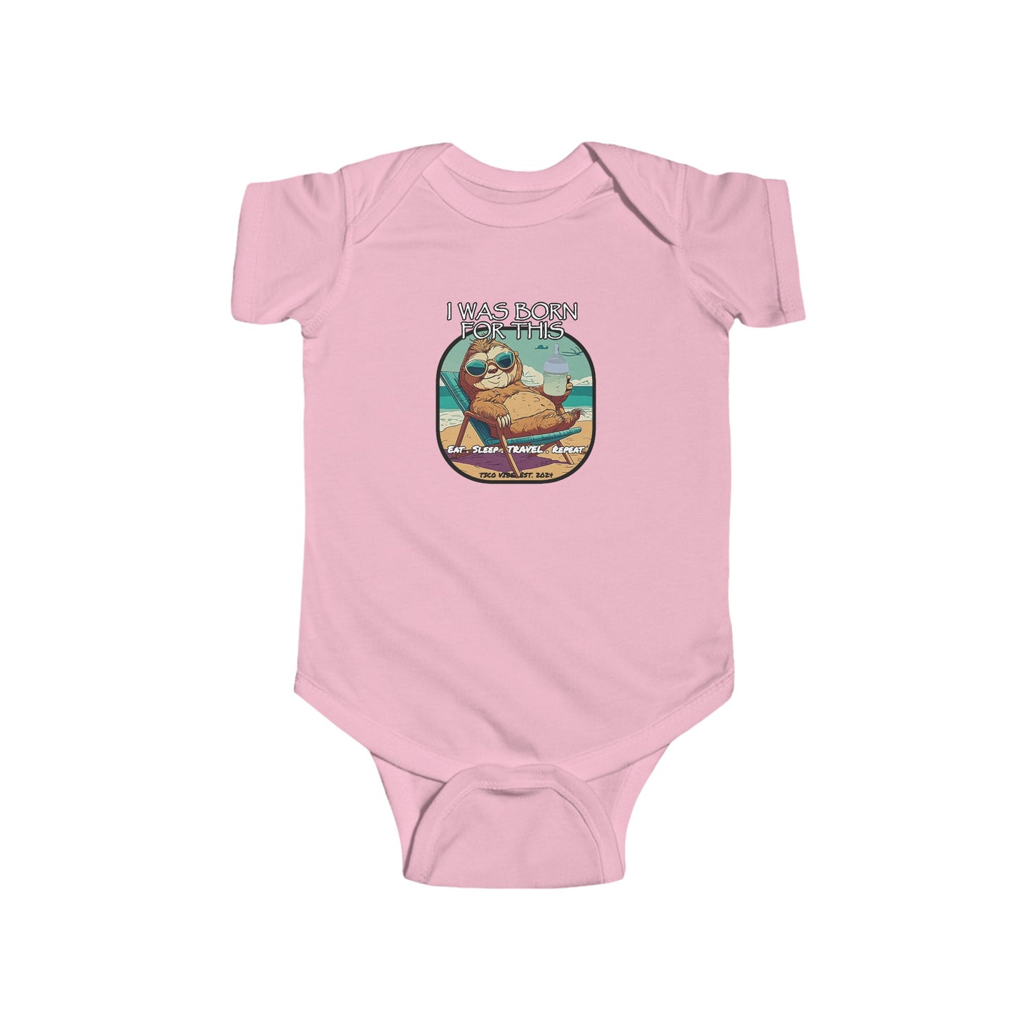 "I was born for this" Infant Fine Jersey Bodysuit
