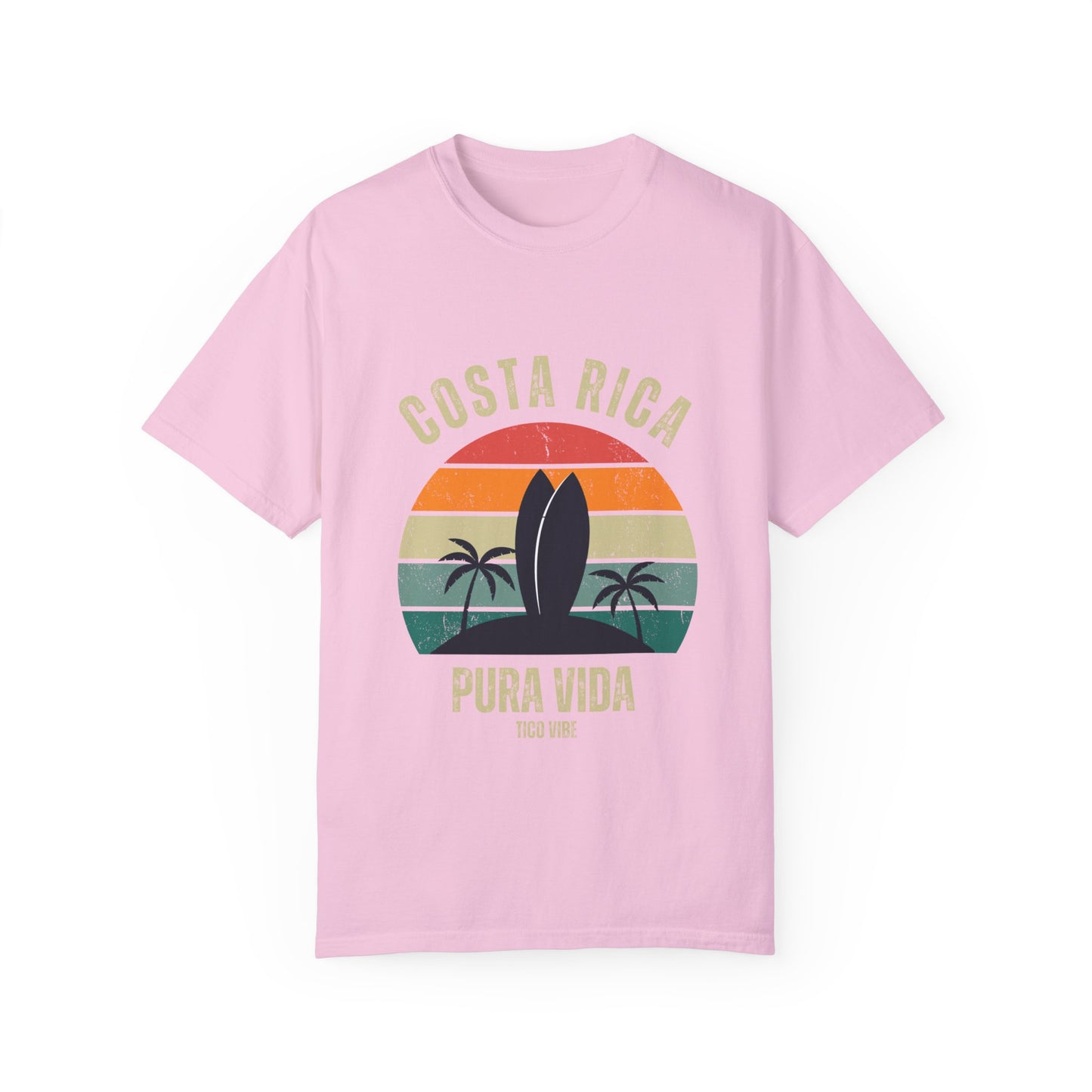 "Costa Rica PV" Unisex Garment-Dyed T-shirt