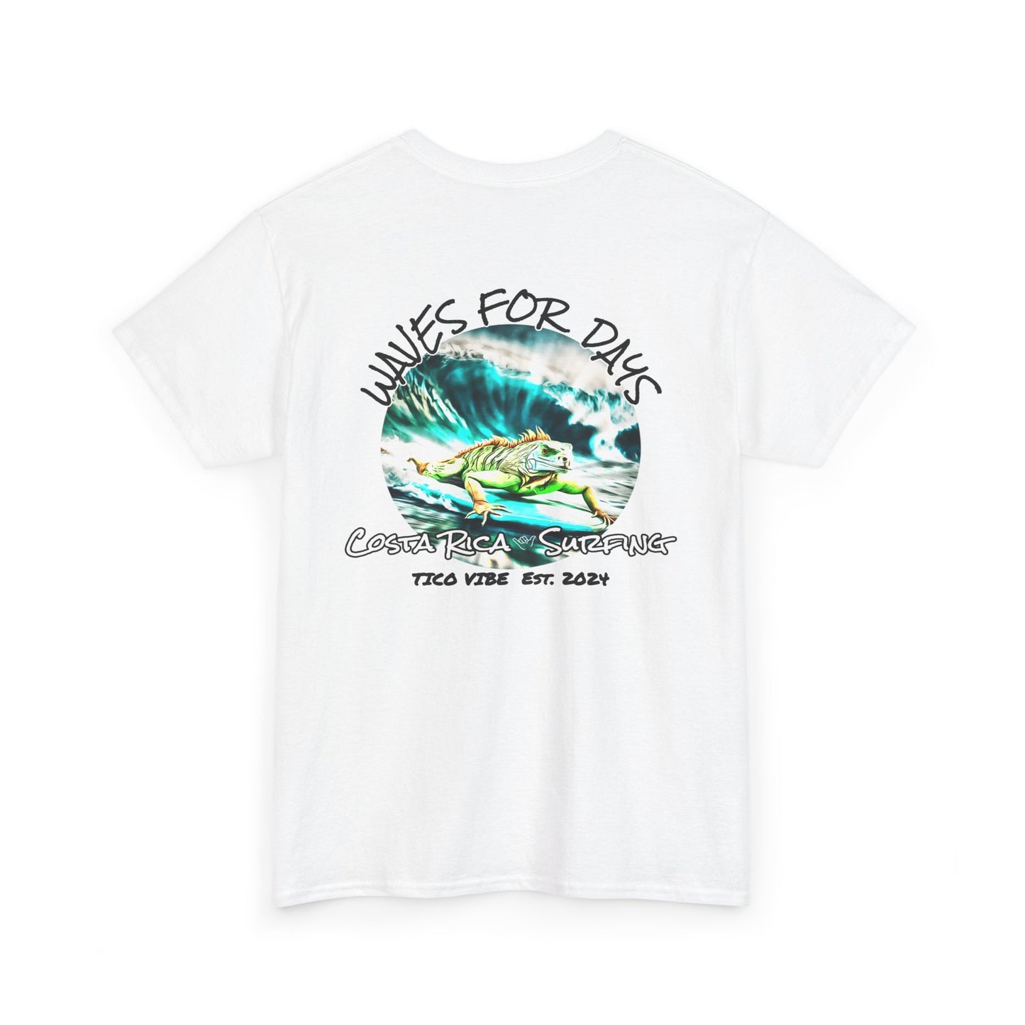 "Viviendo La pura Vida" (B) Unisex Heavy Cotton Tee