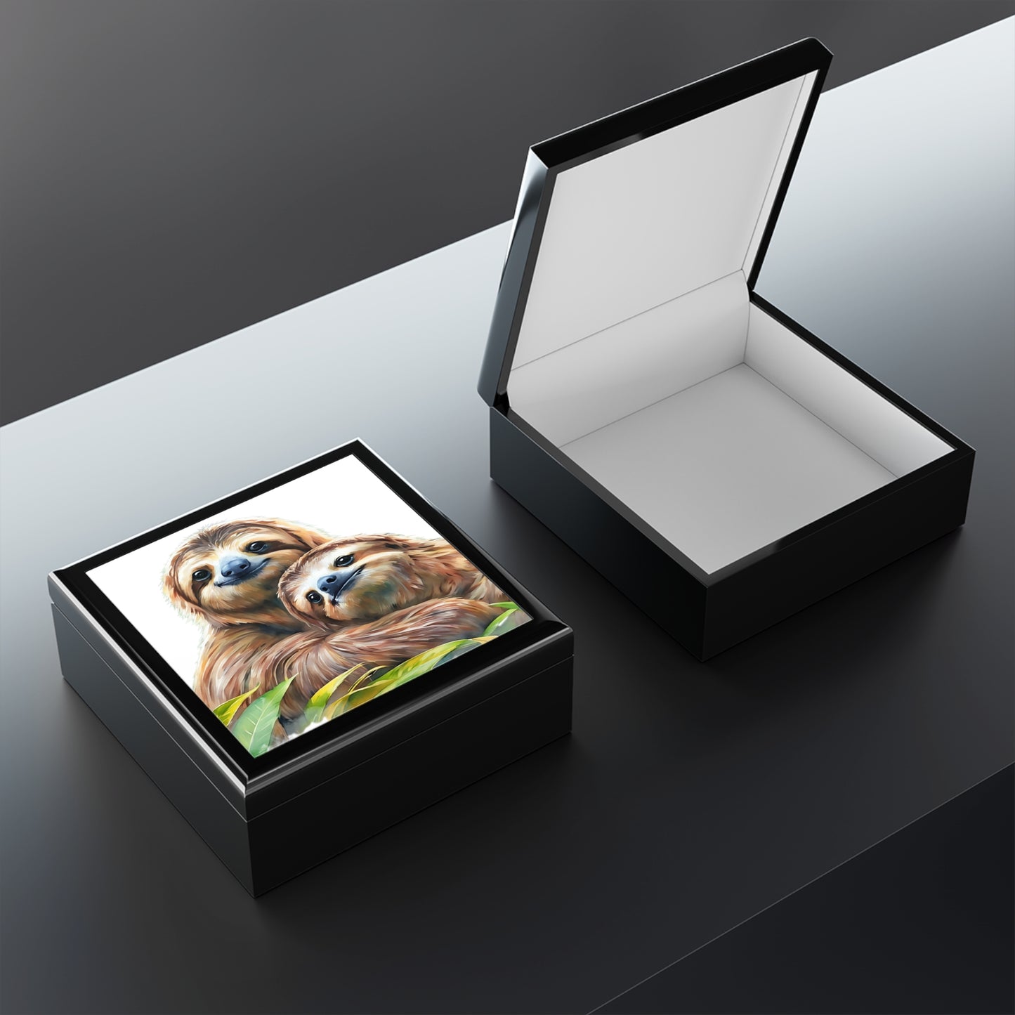 Sloth Love Jewelry Box